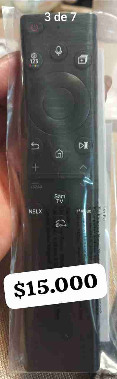 Control remoto TV negro - 2