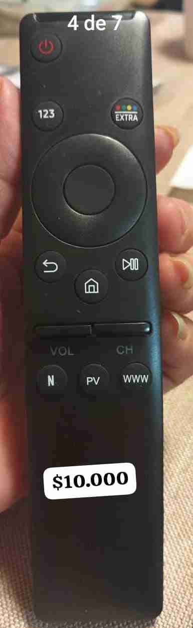 Control remoto TV negro - 5
