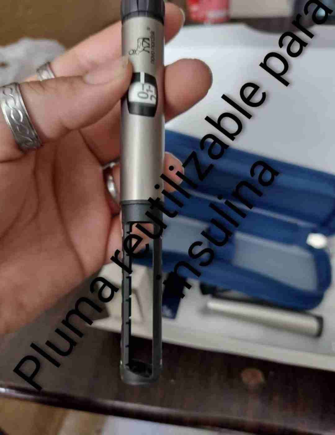Pluma reutilizable para insulina