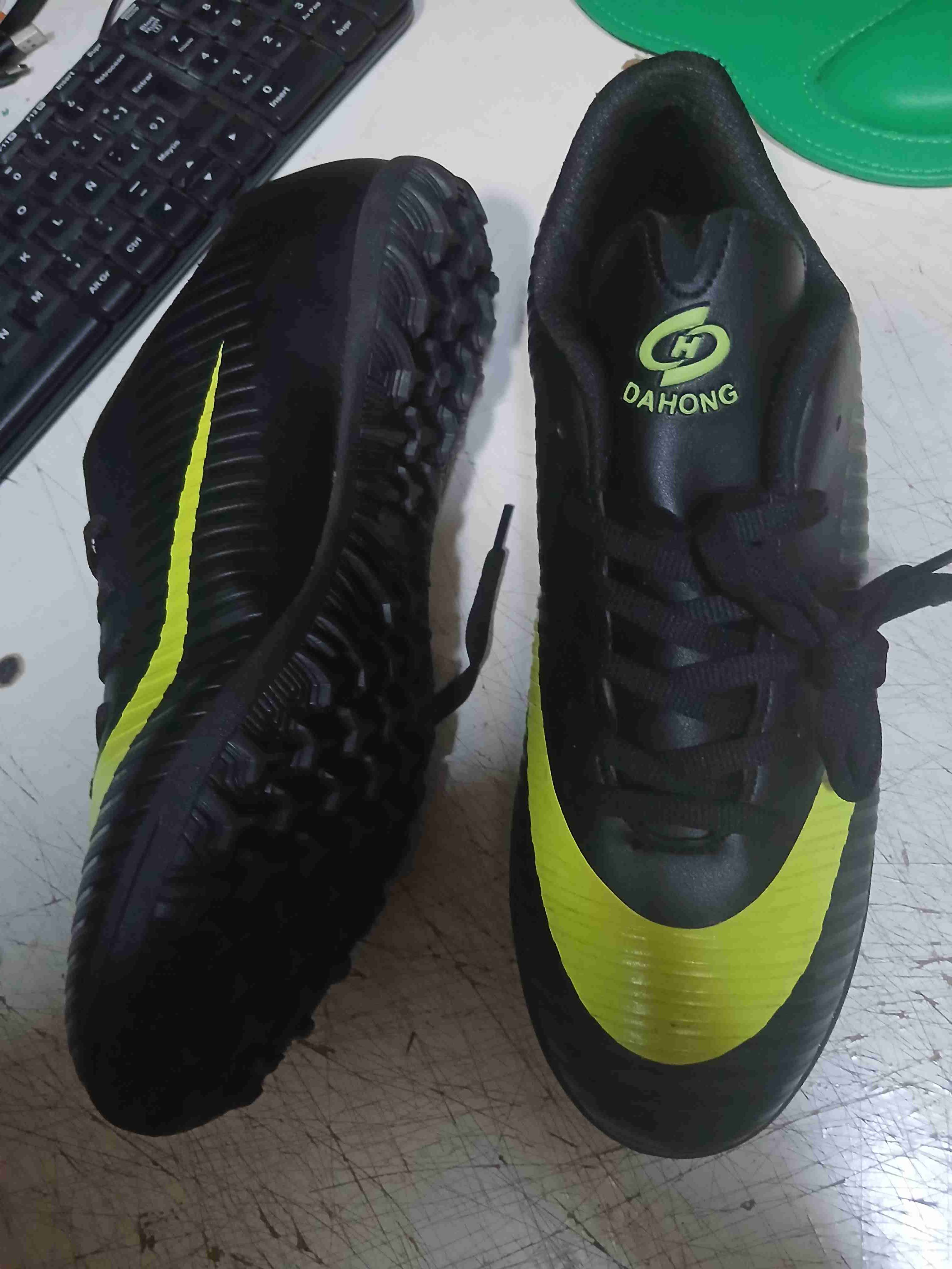 Zapatillas de fútbol negras Dahong - miniatura 4