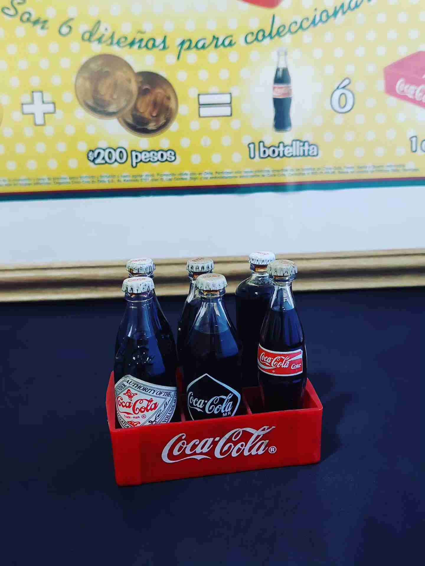 Póster retro Coca-Cola enmarcado más java bebidas - 2