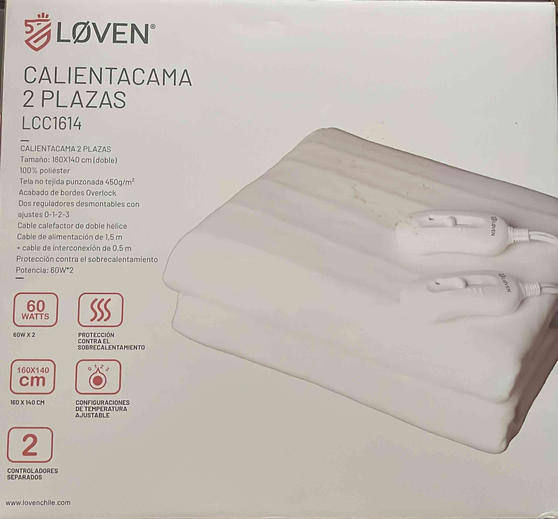 Calientacamas Løven 2 plazas