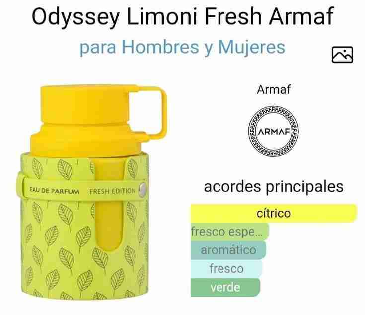 Decant de Perfume 🍋Odyssey Limoni 🍋 Original - miniatura 3