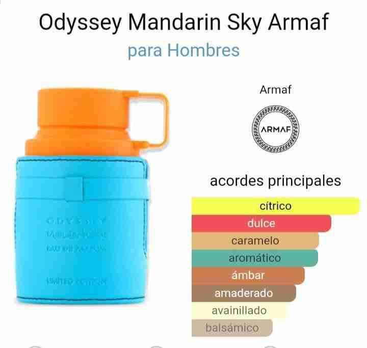 Decant de Perfume 🍊Odyssey Mandarín Sky 🍊 Original - miniatura 3