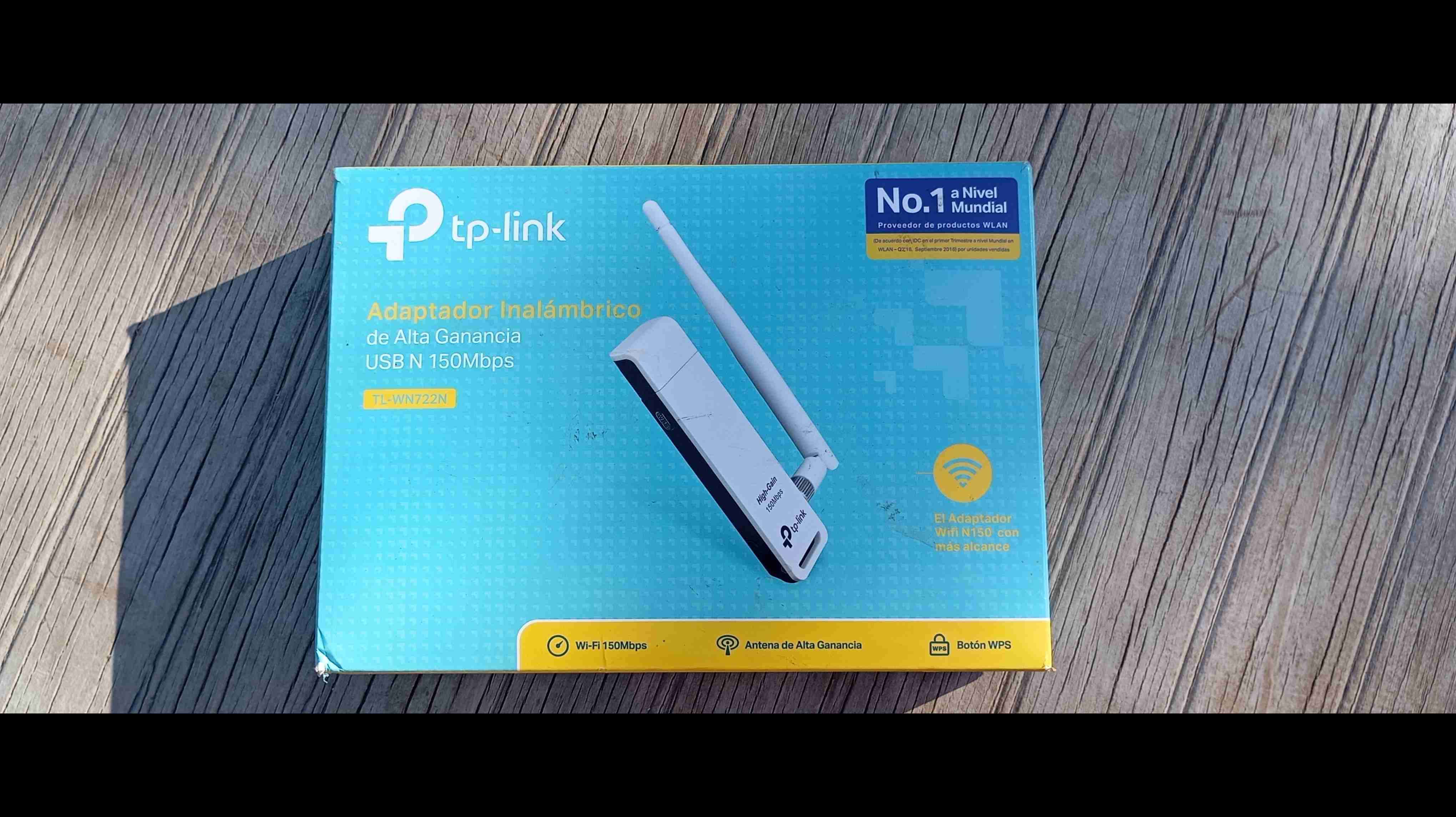 Adaptador inalámbrico TP-Link 150Mbps