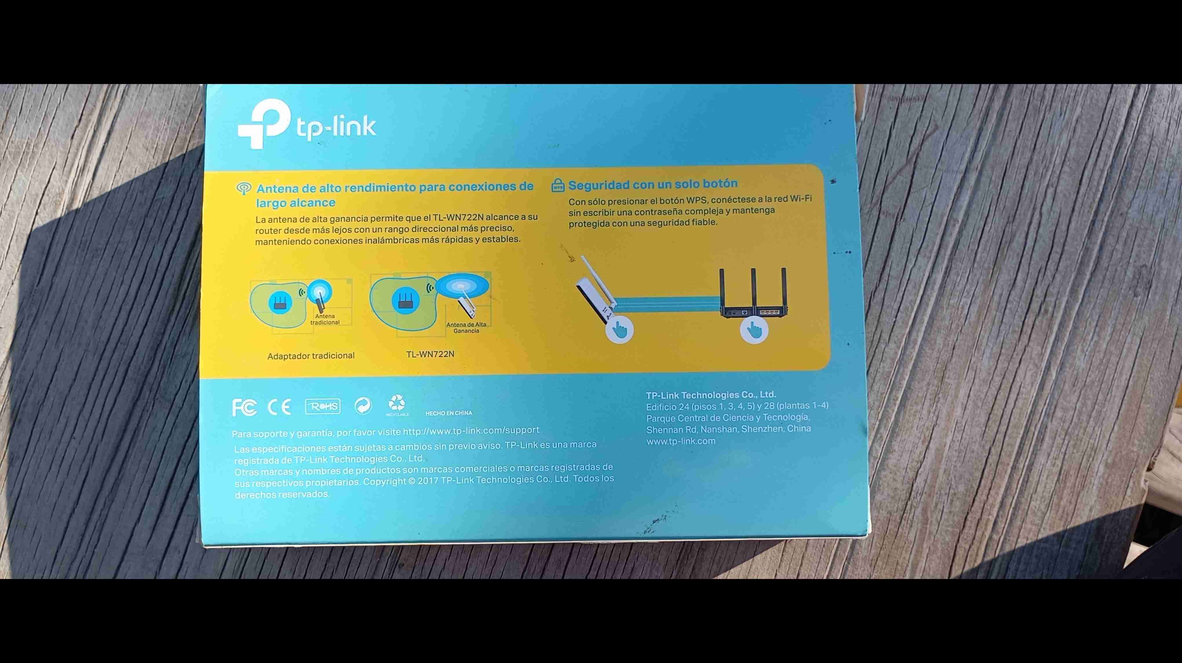Adaptador inalámbrico TP-Link 150Mbps - 3