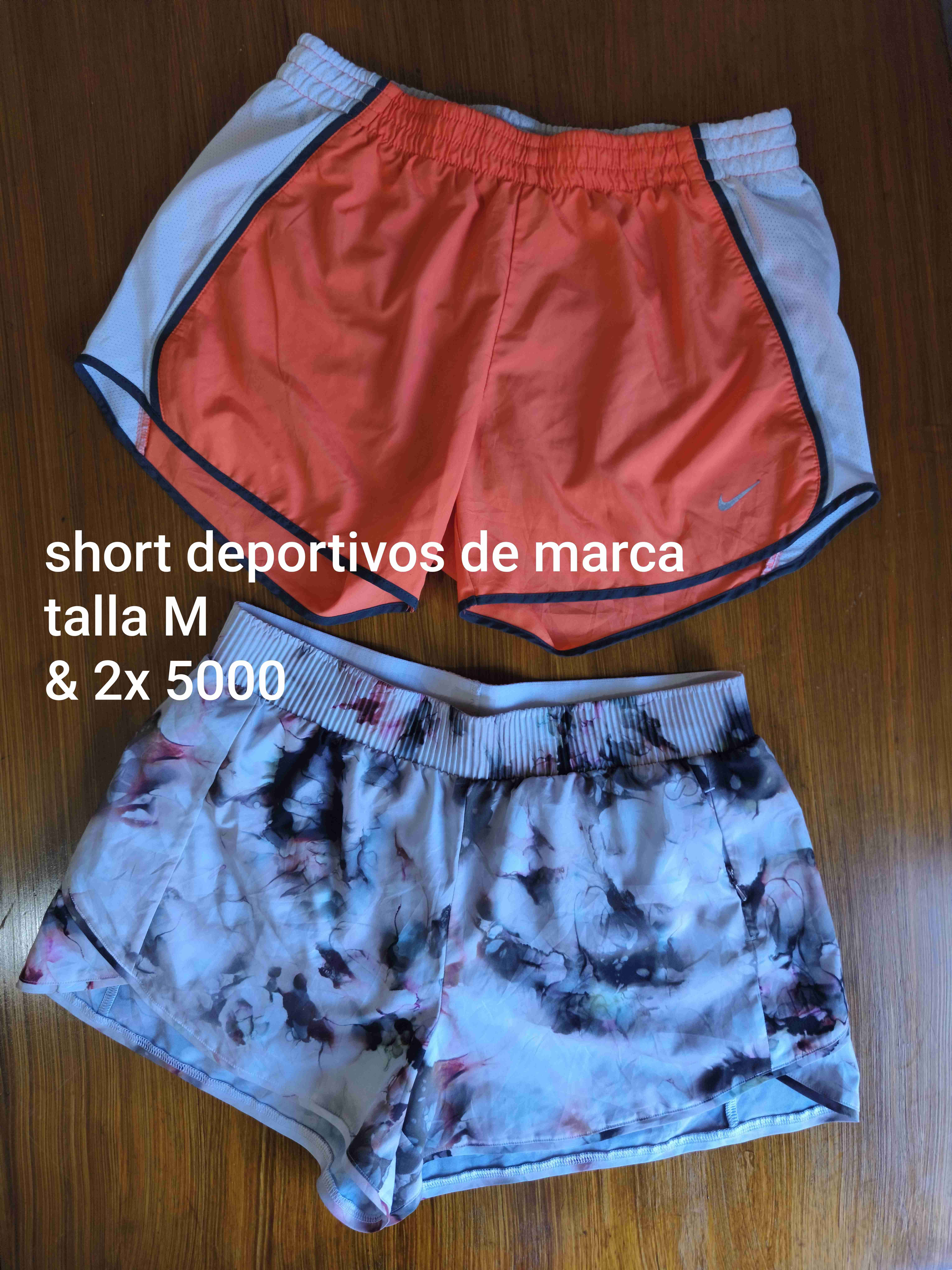 Shorts deportivos talla M
