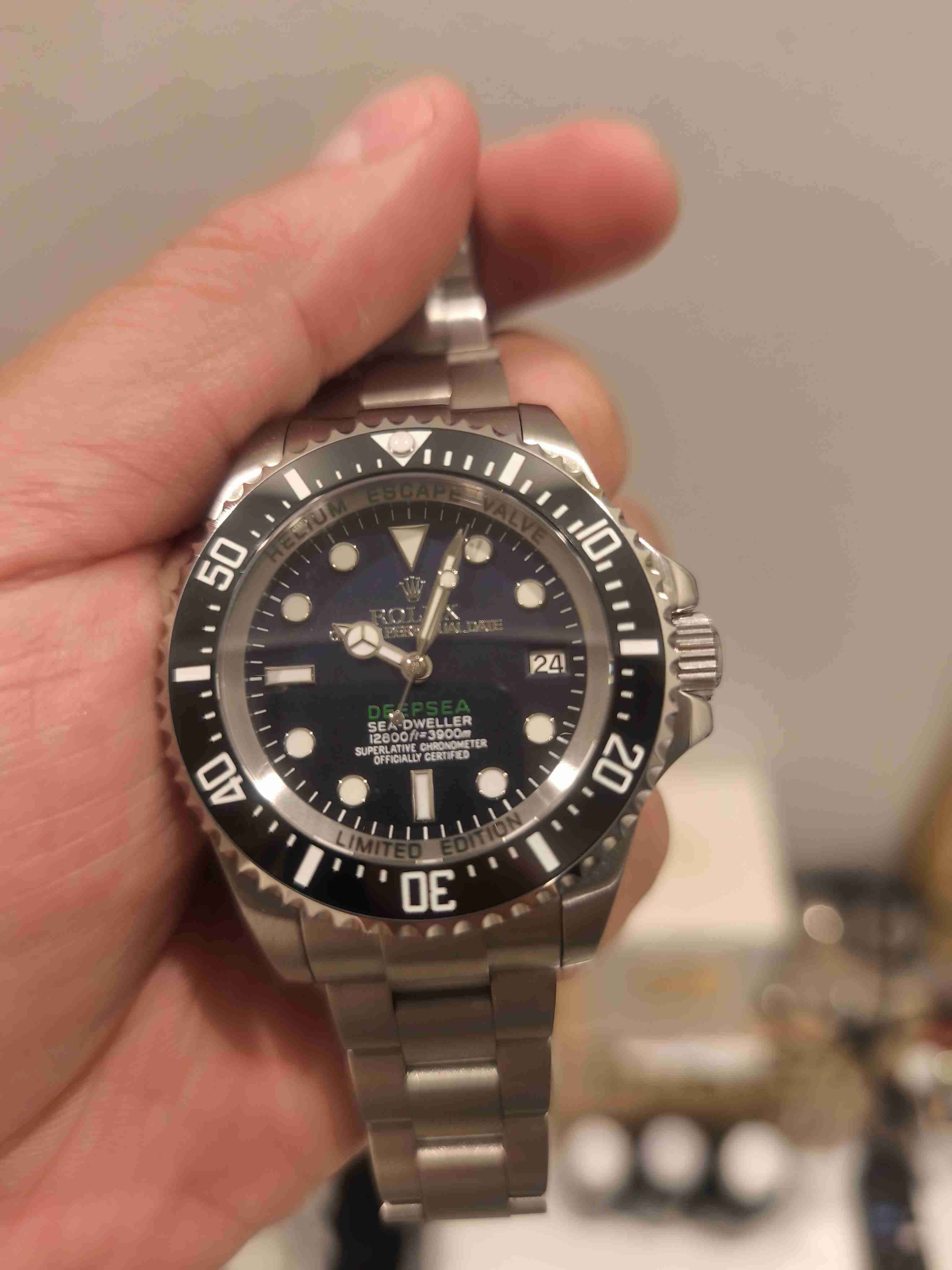 Rolex deepsea replica mecánico nh35 - miniatura 4