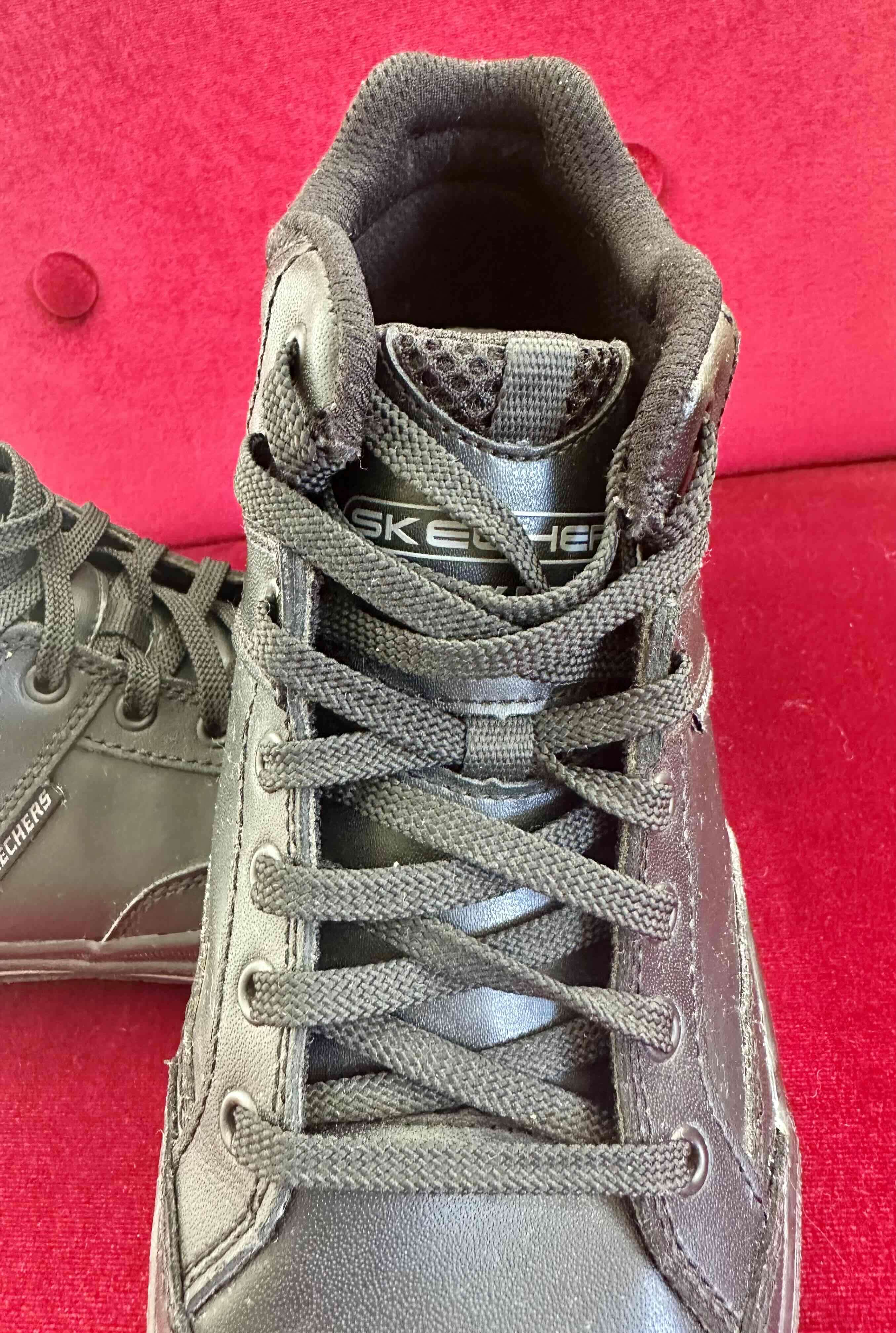 Zapatillas negras Skechers - 4