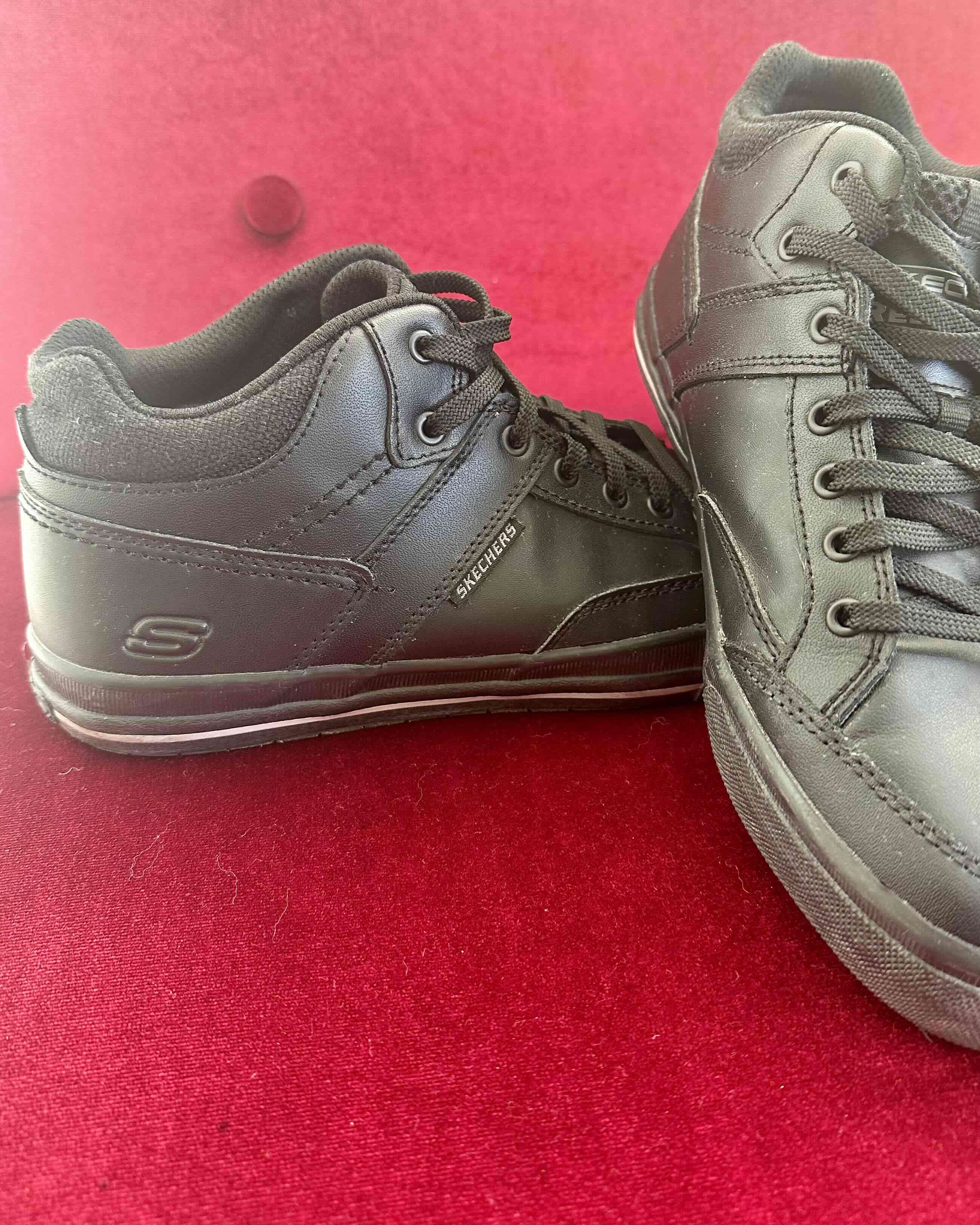 Zapatillas negras Skechers - 6