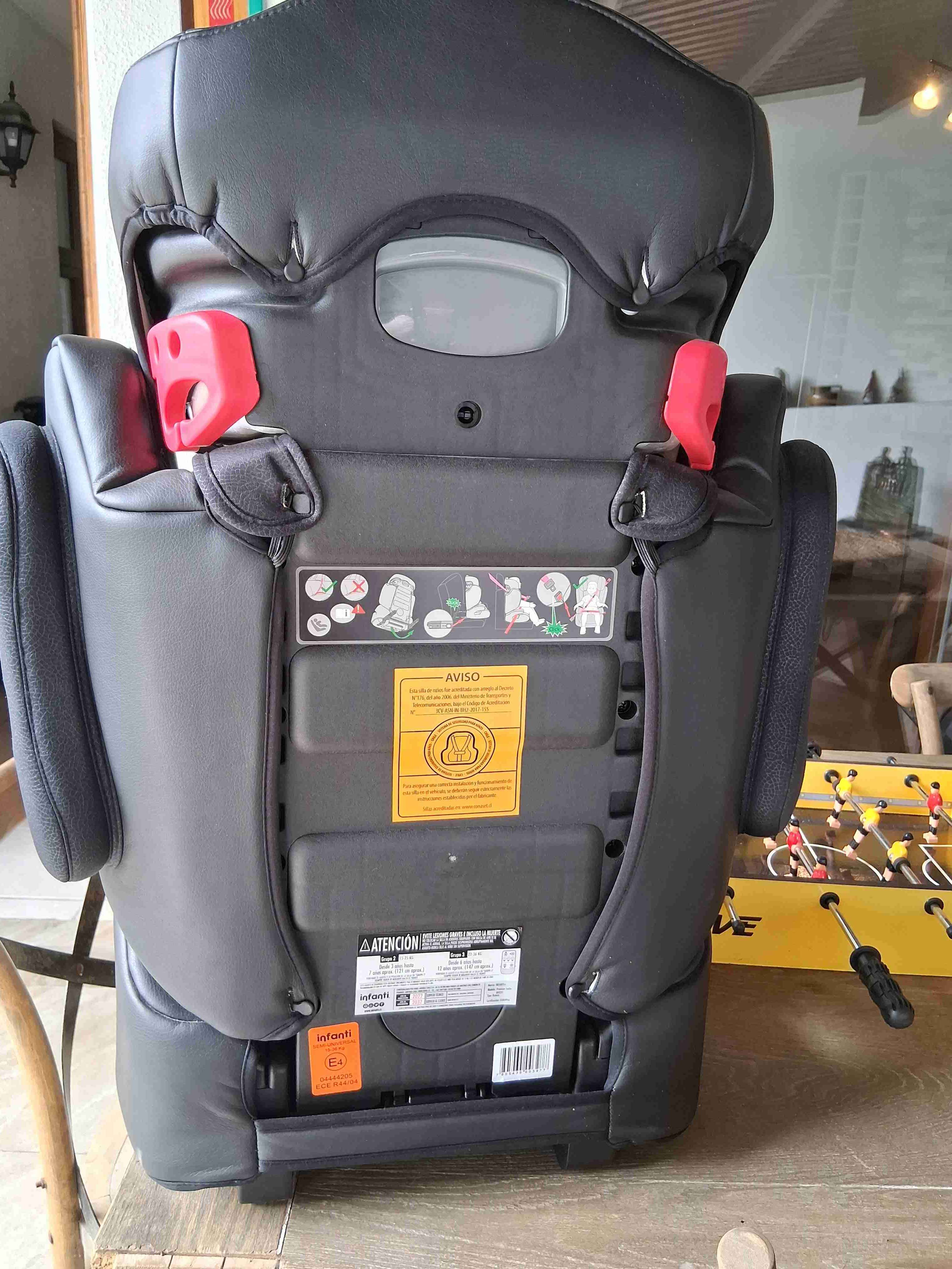 Asiento de bebé Infanti negro - miniatura 2