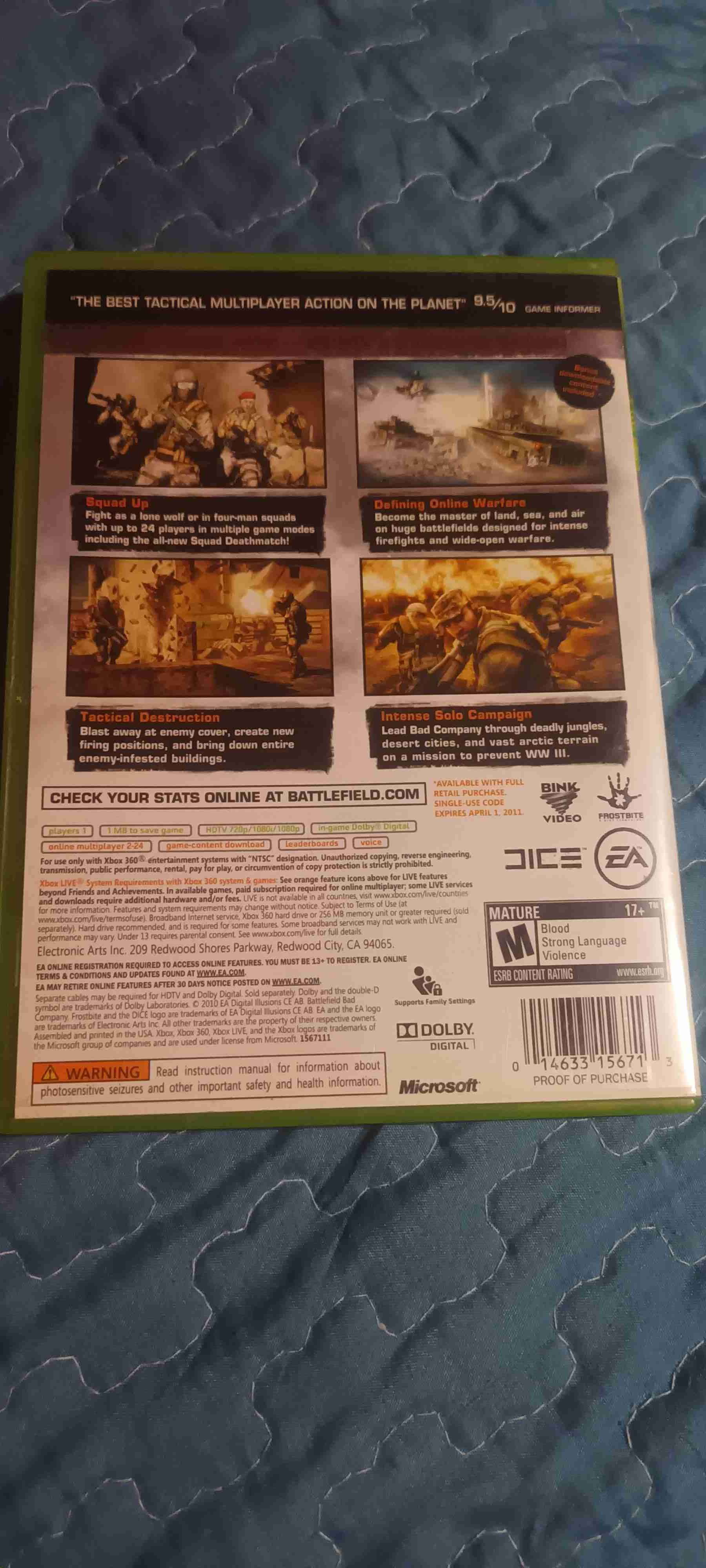 Xbox 360 Battlefield Bad Company 2 - miniatura 2