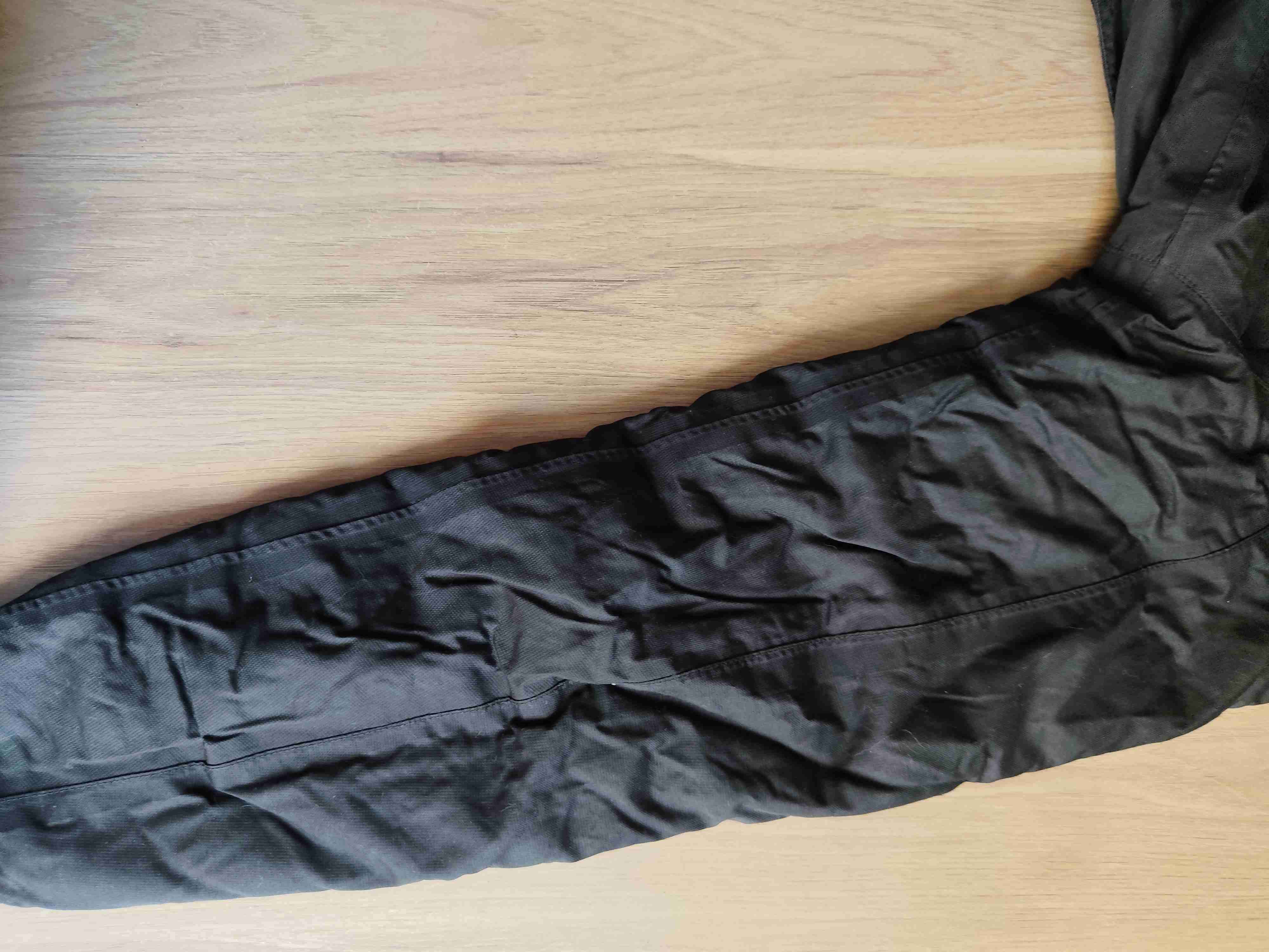 Parka negra impermeable con capucha Quechua - miniatura 4