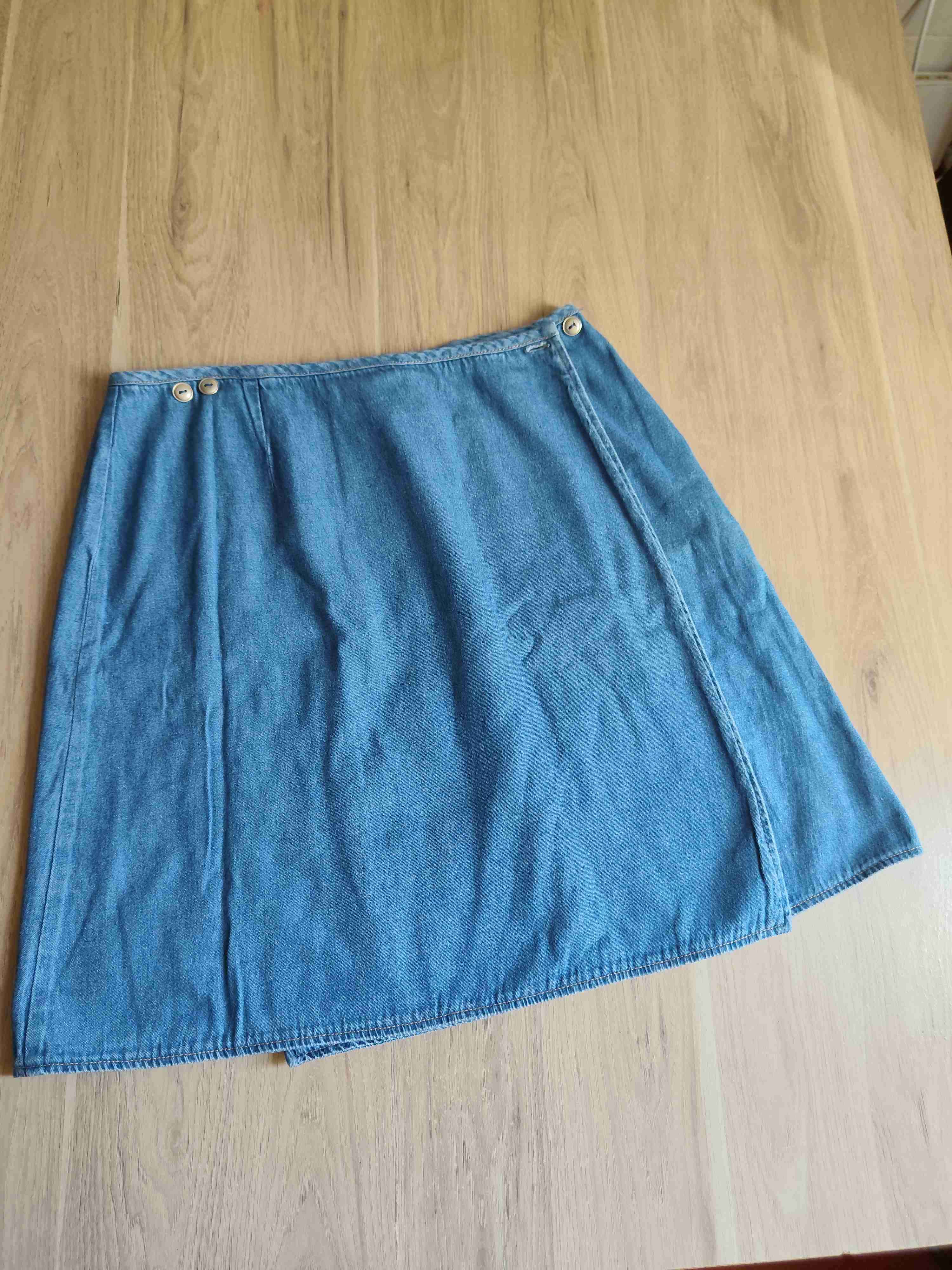 Falda de mezclilla azul - miniatura 2