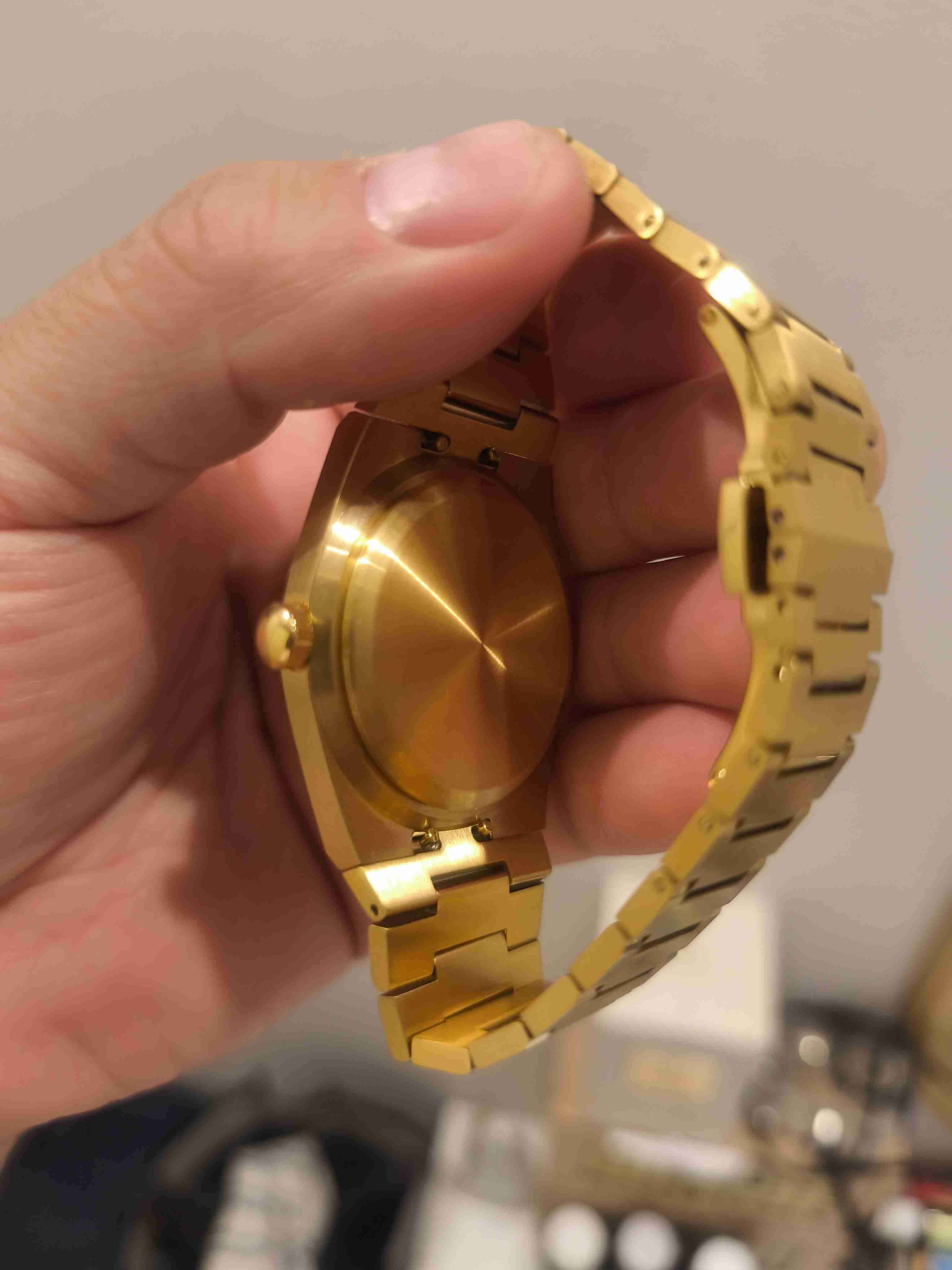 Reloj Tissot prx dorado replica - 3