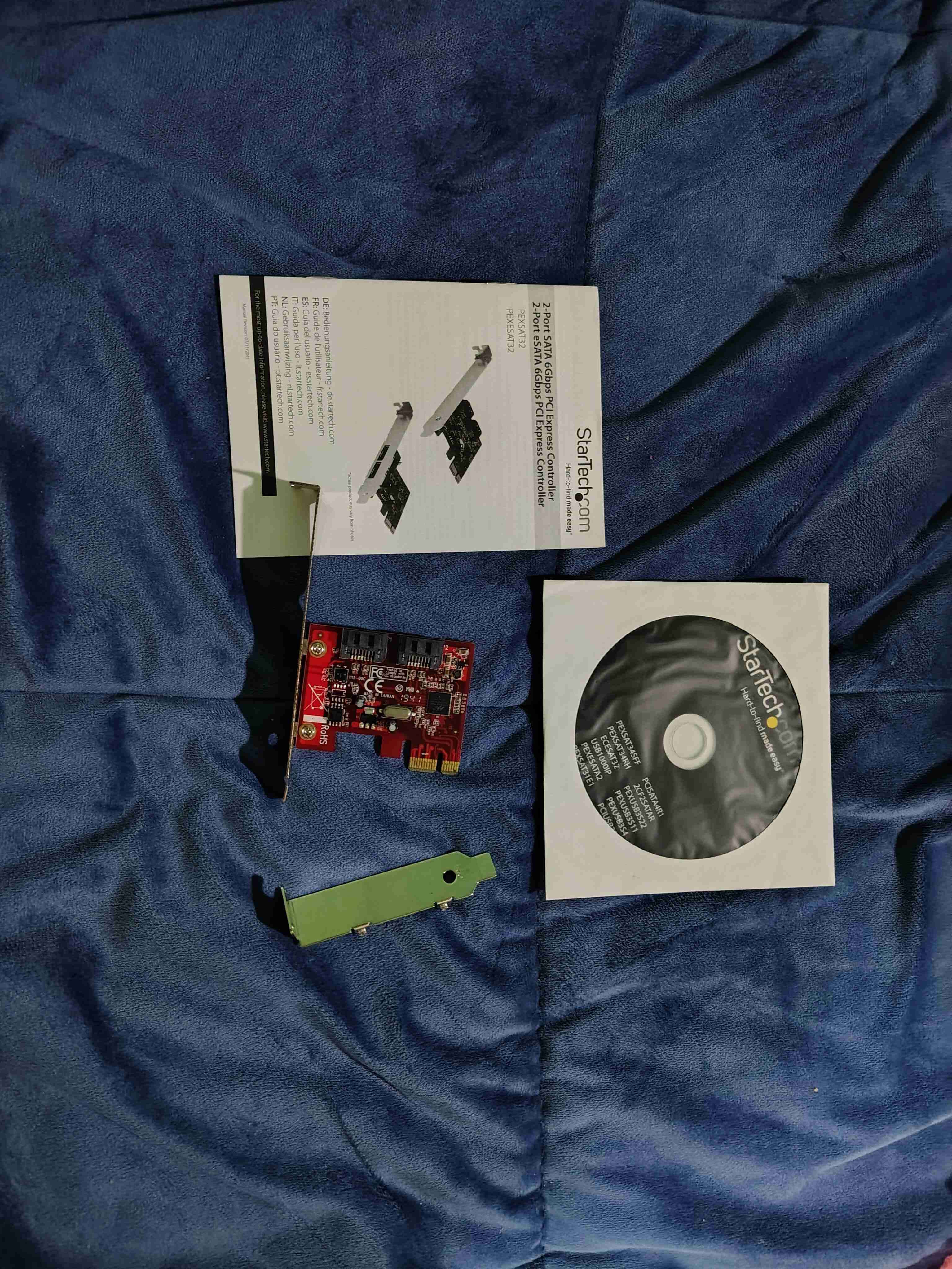 Controlador PCIe SATA Startech 2 puertos