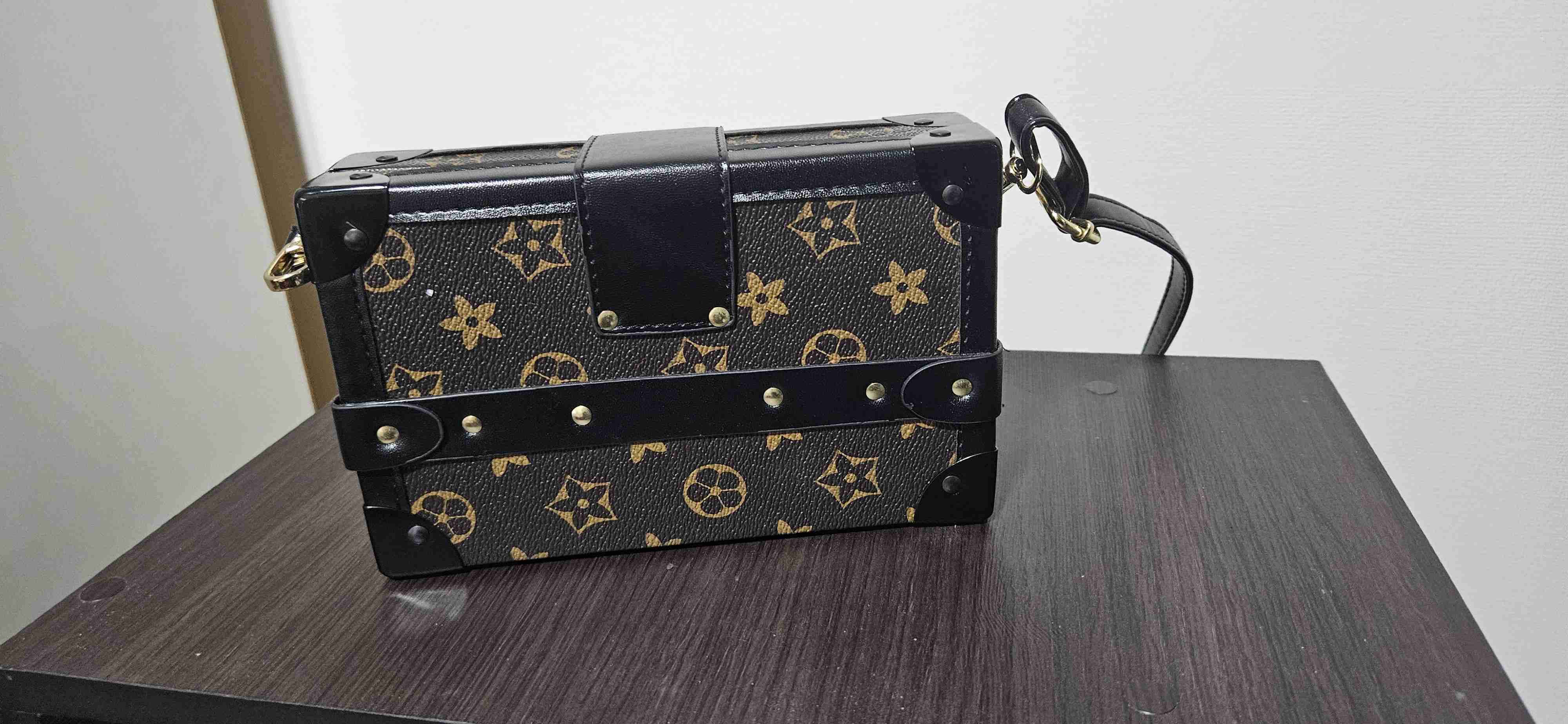 Cartera tipo baúl decorativa - miniatura 2