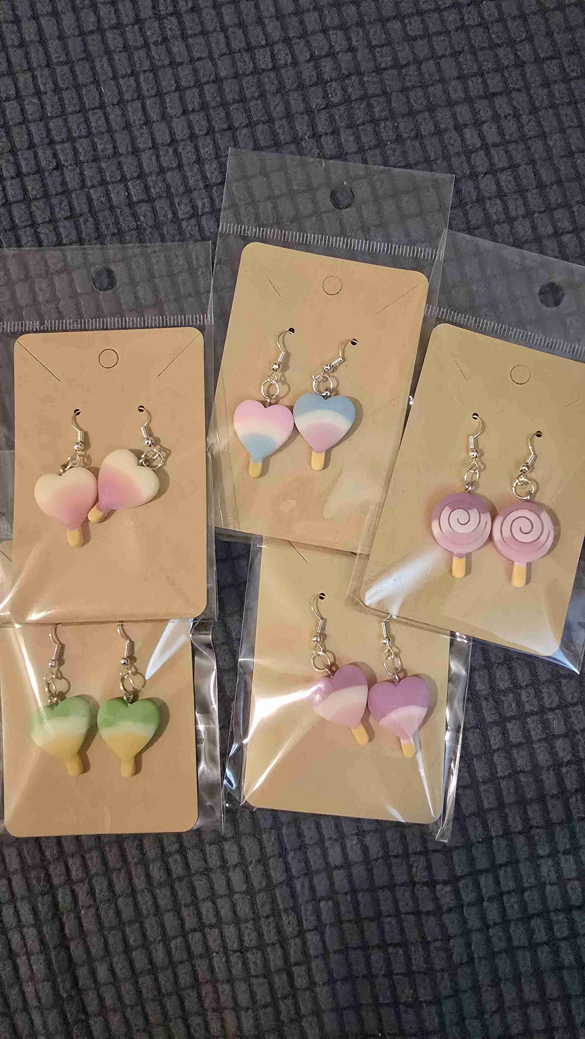 Aros colgantes de helado - miniatura 2