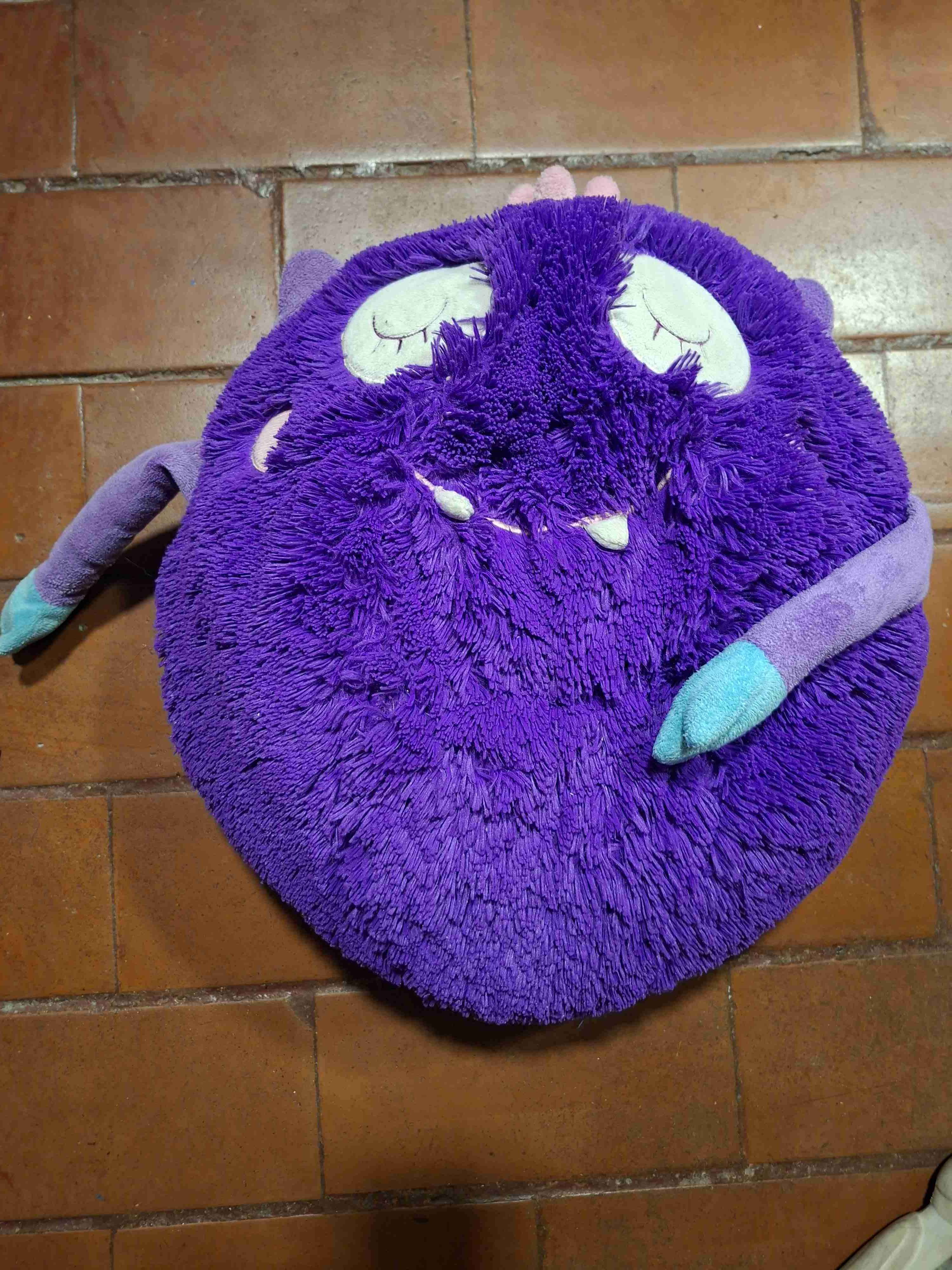 Peluche monstruo morado con brazos