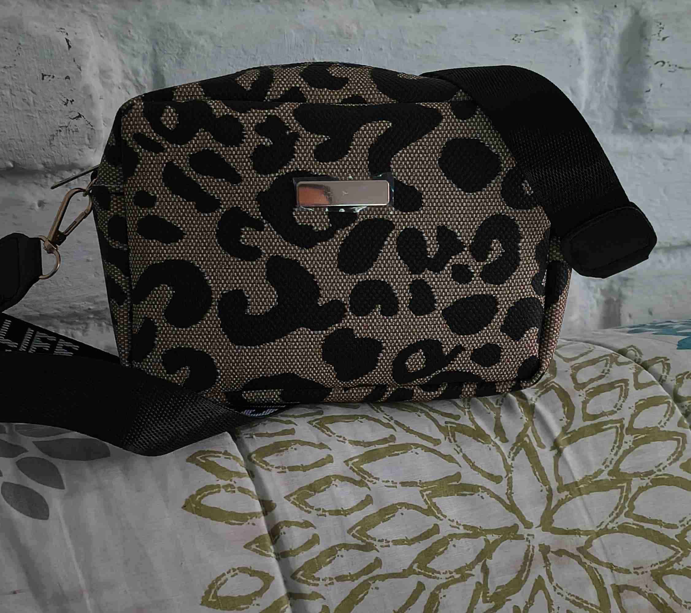 Bandolera estampada leopardo