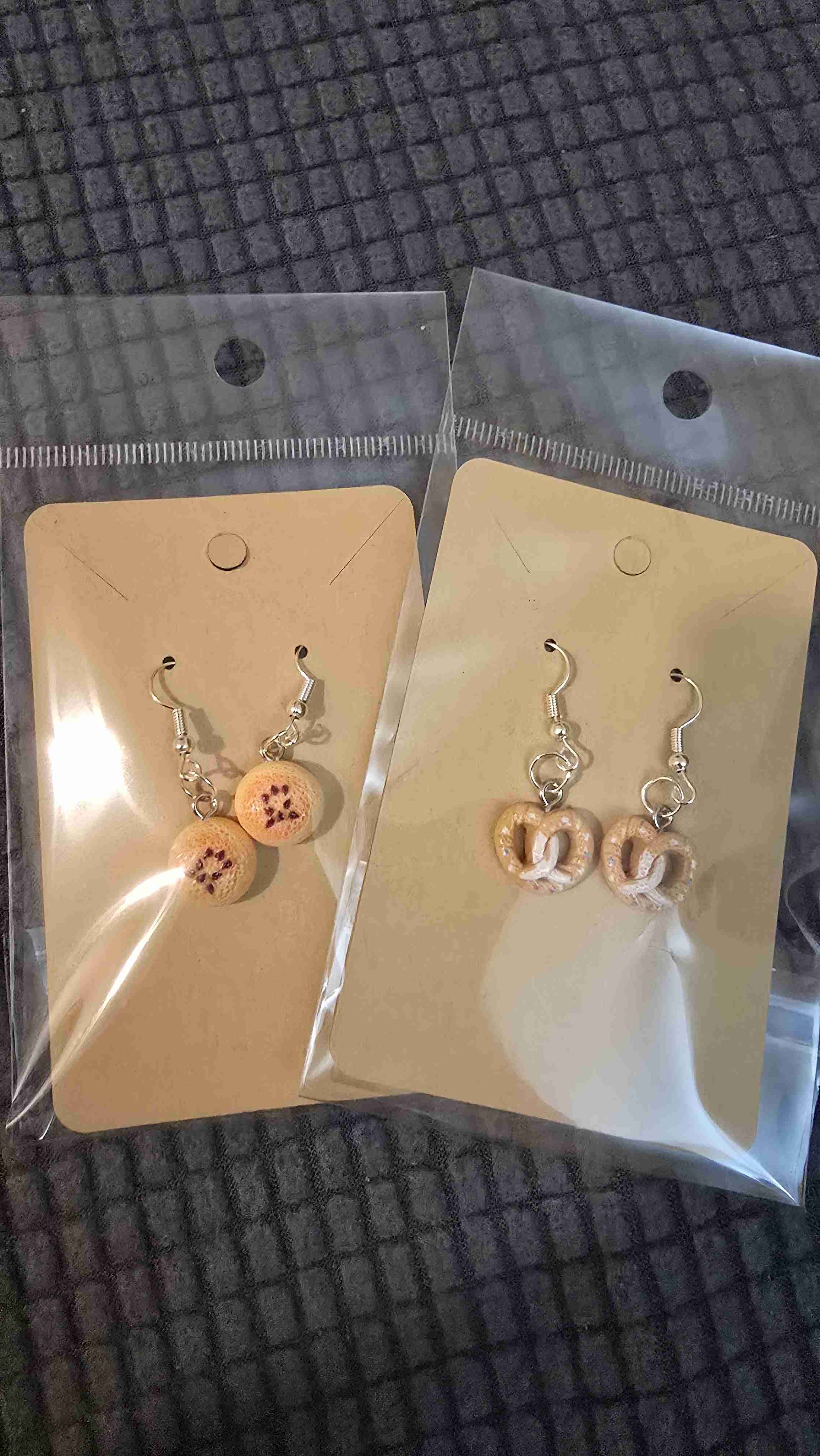 Aros colgantes de panes - miniatura 2