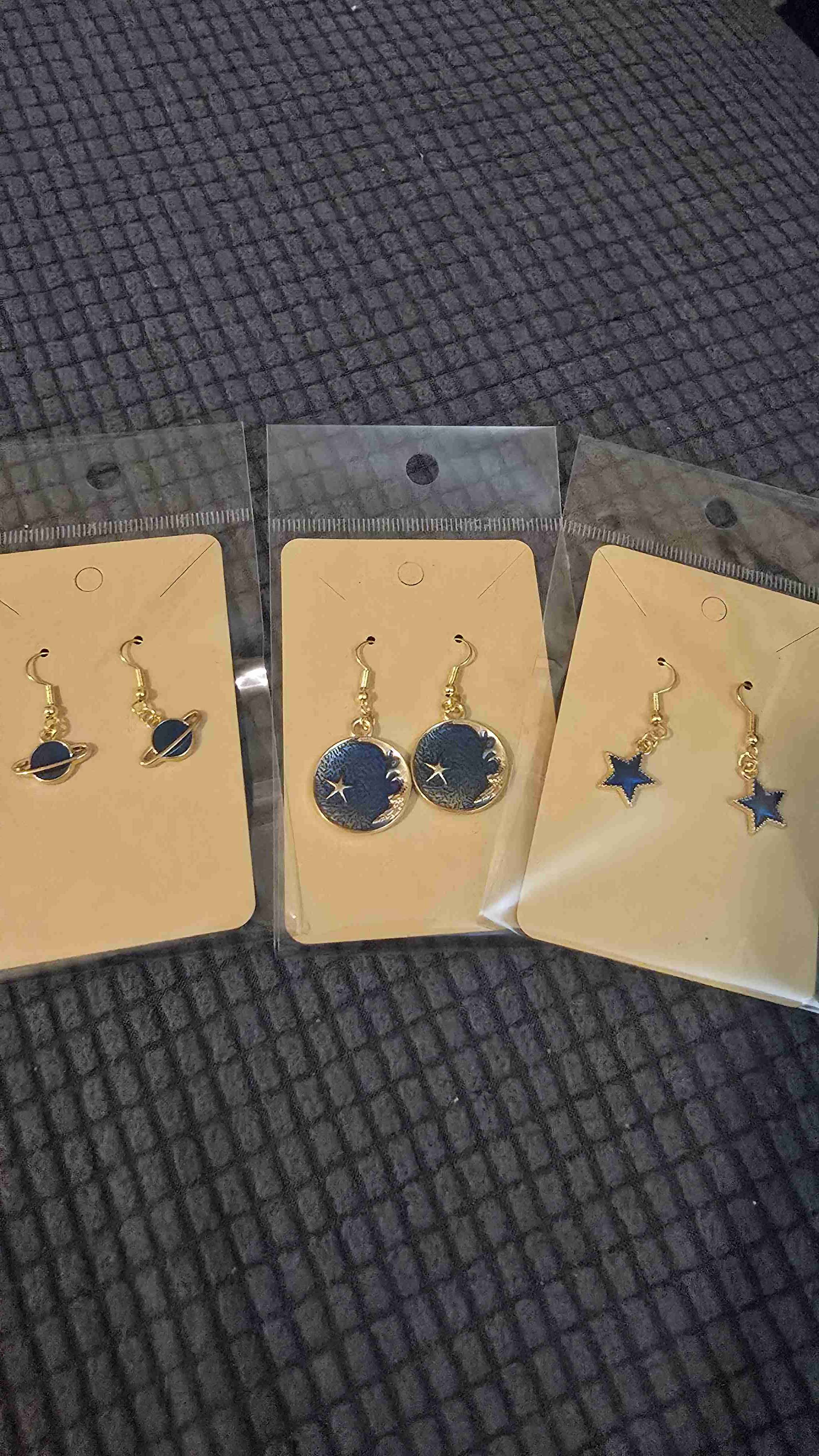 Set de aros temáticos azules