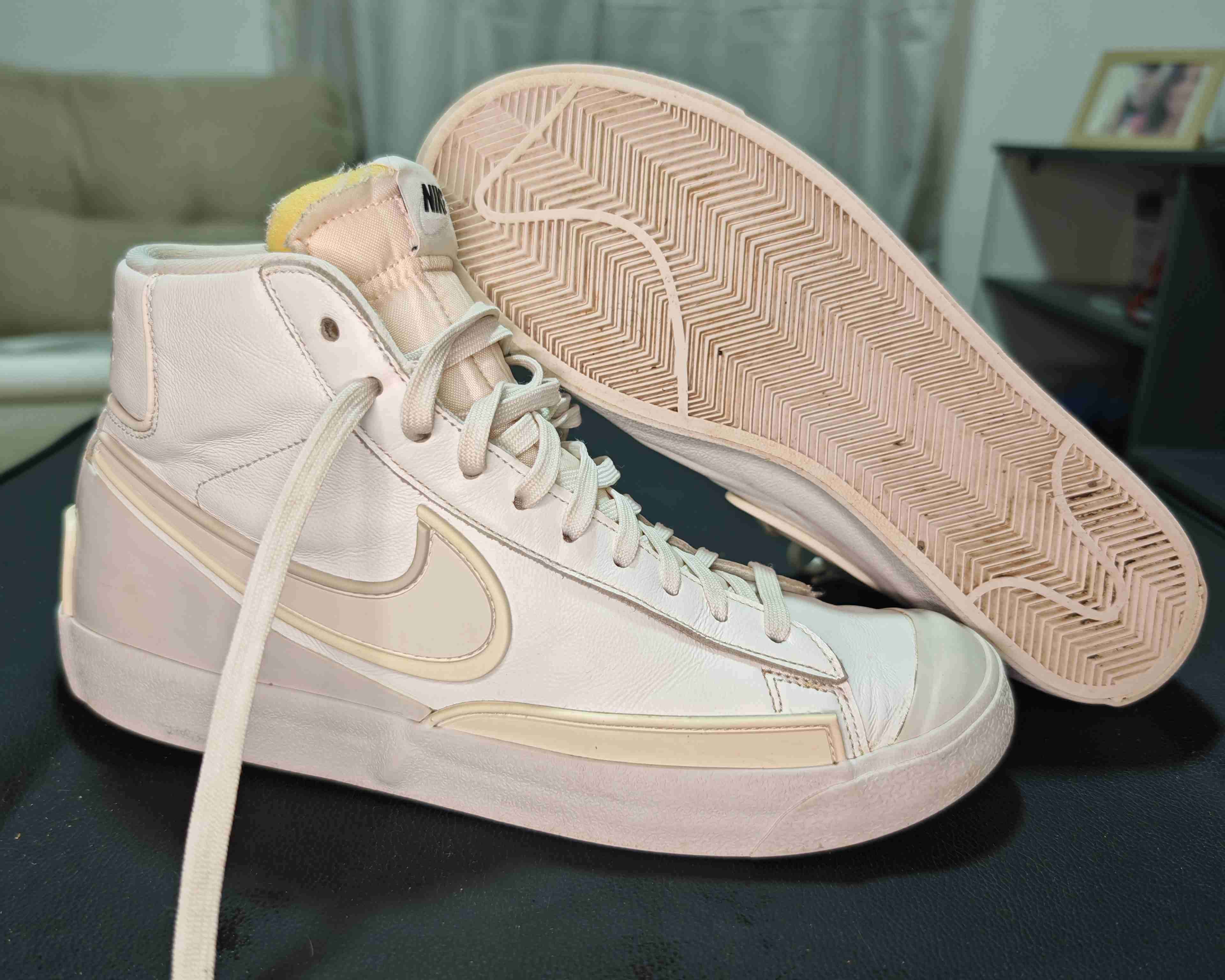 Zapatillas blancas altas