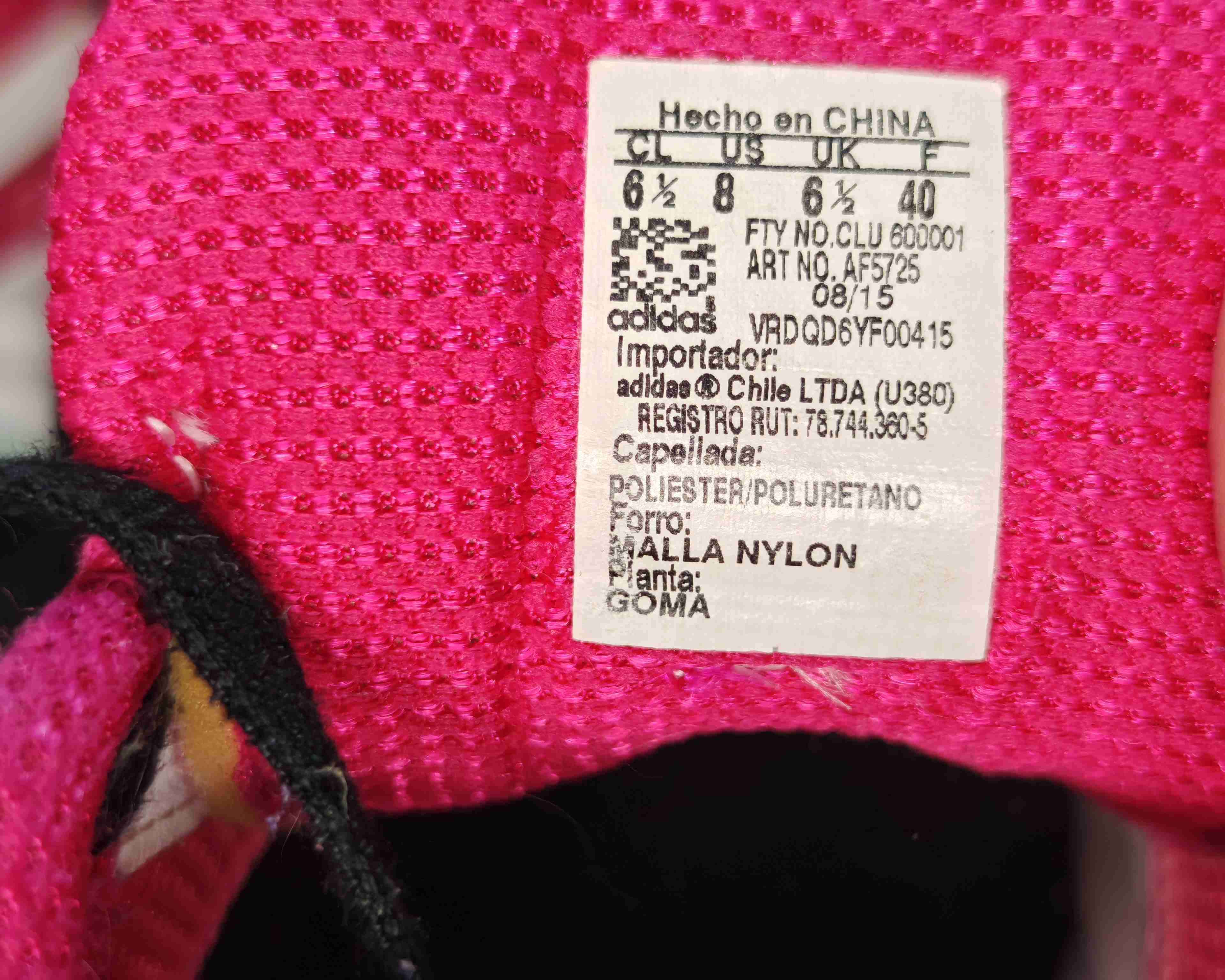 Zapatillas deportivas rosas Adidas - miniatura 2