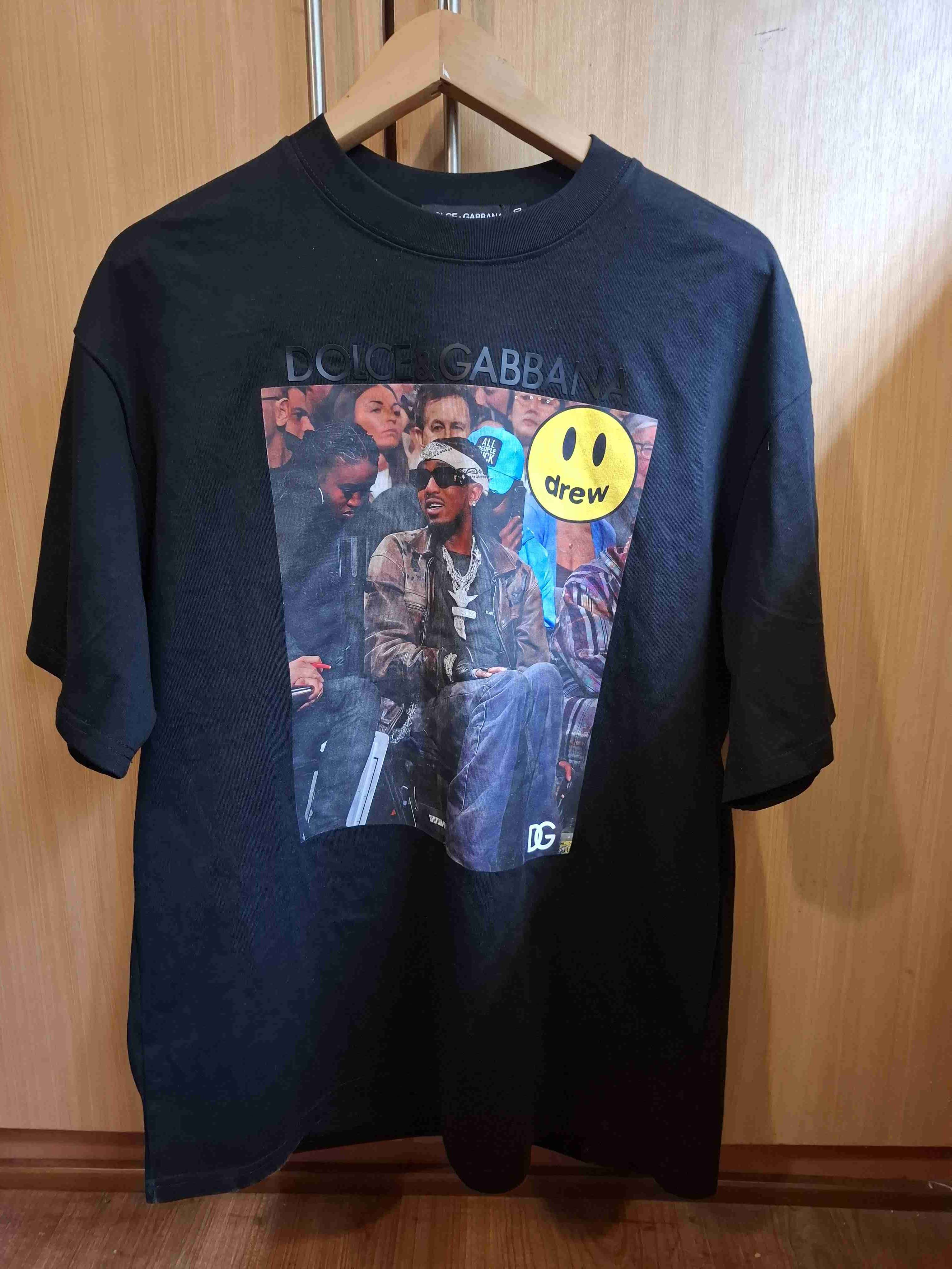 Polera negra estilo Dolce & Gabbana - miniatura 3