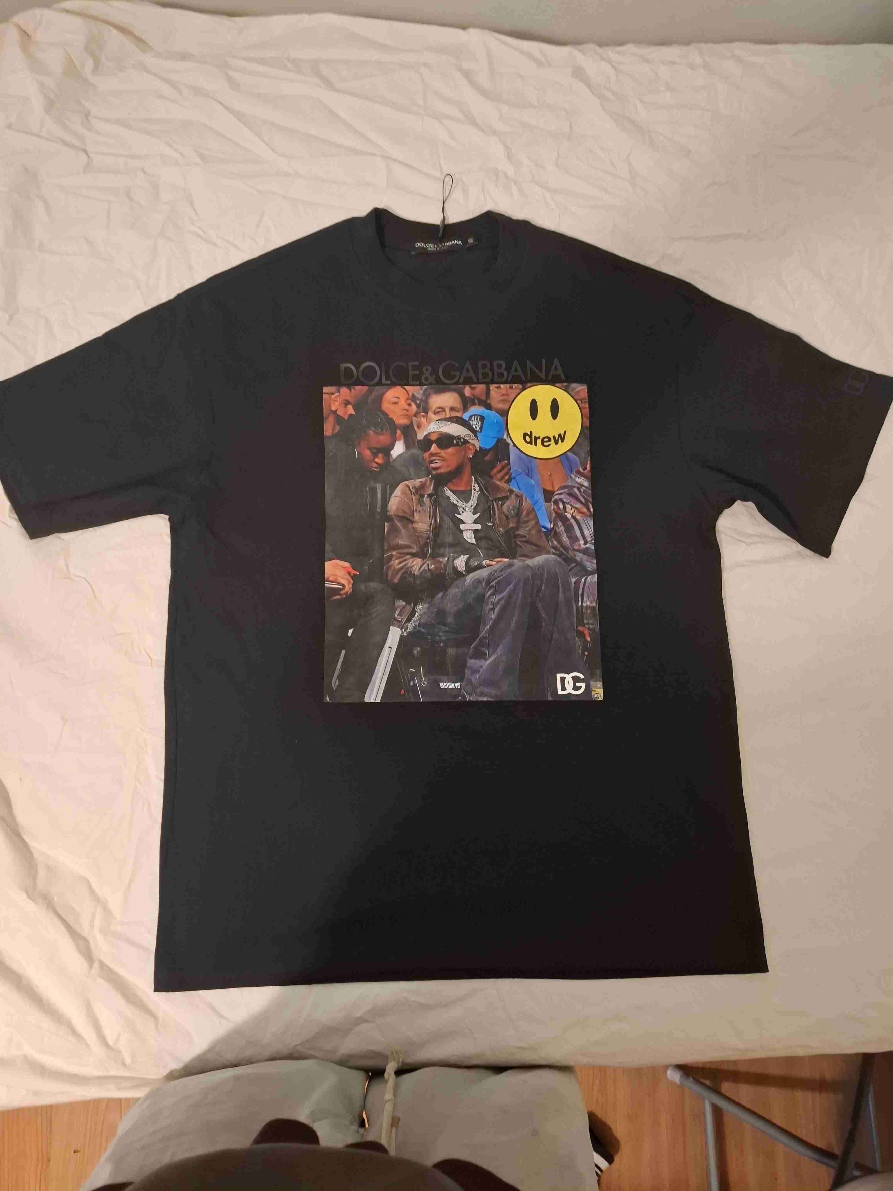 Polera negra estilo Dolce & Gabbana - miniatura 4