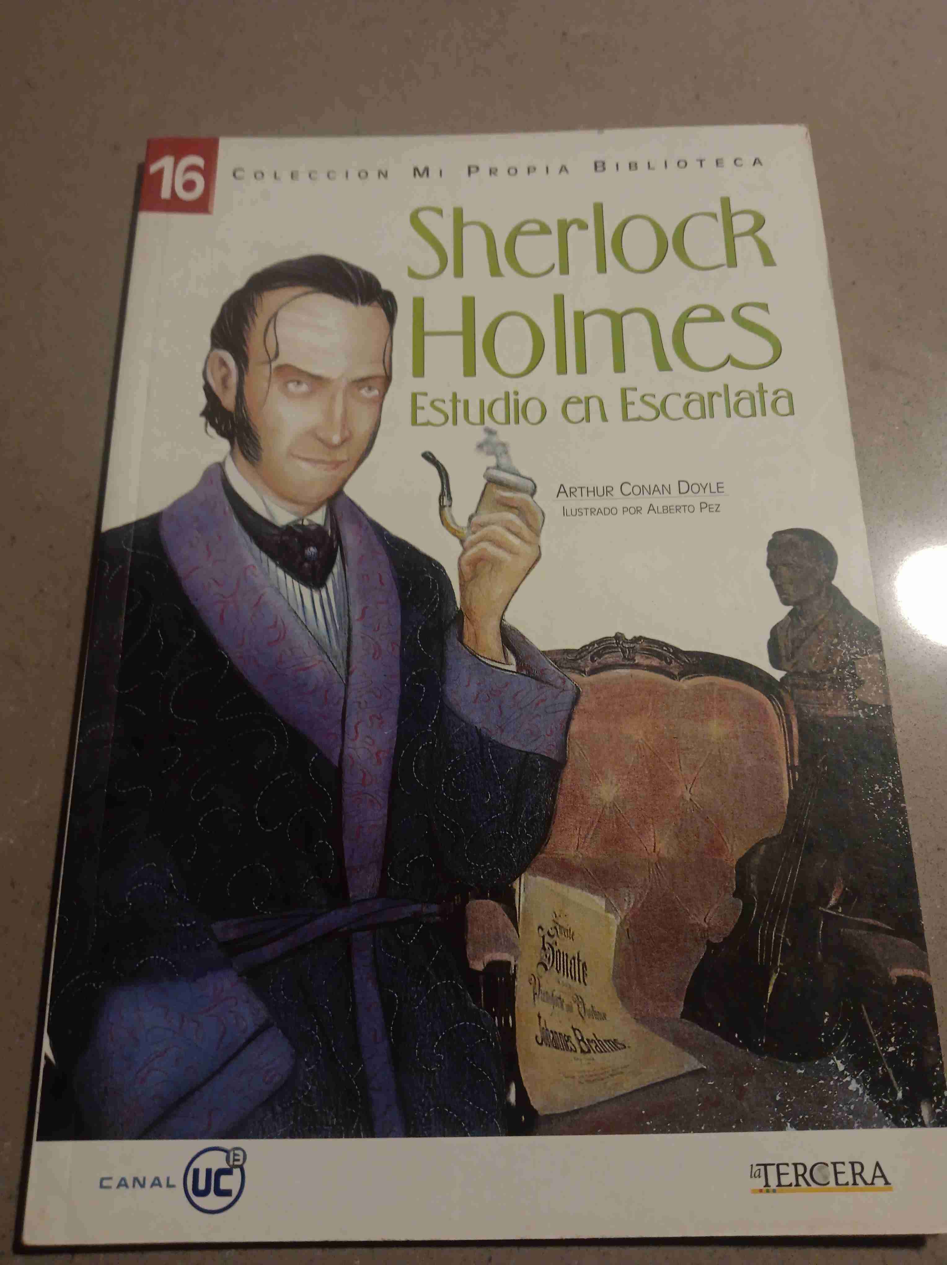 Libro Sherlock Holmes: Estudio en Escarlata