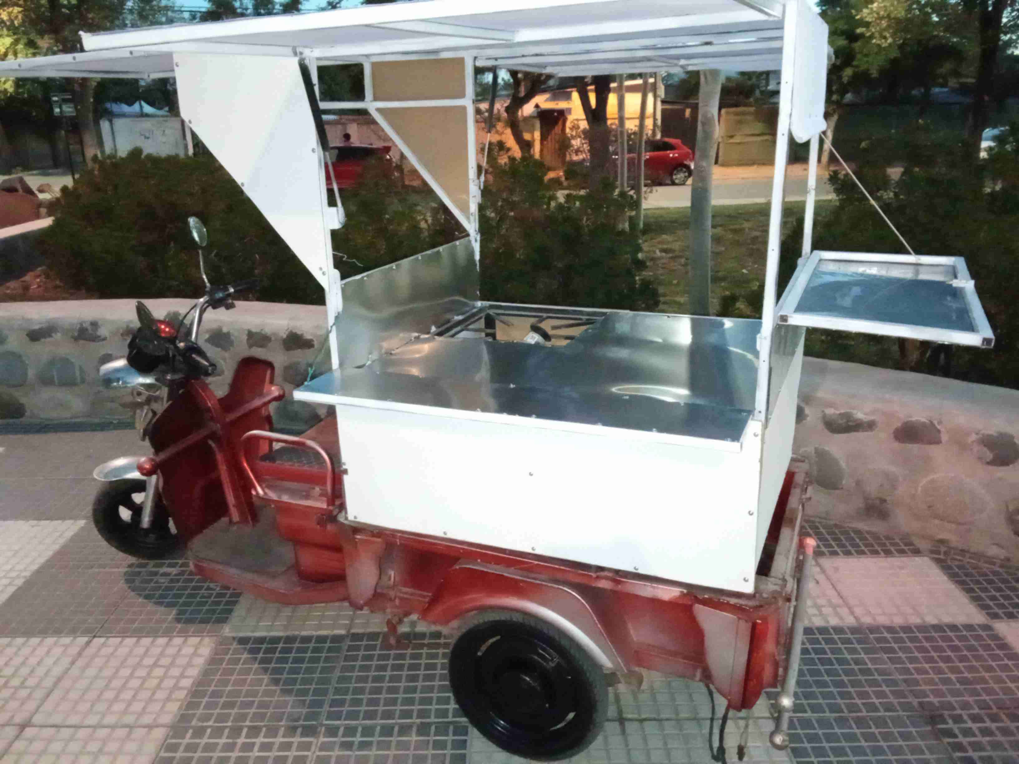 Moto carro de comida rápida - miniatura 2