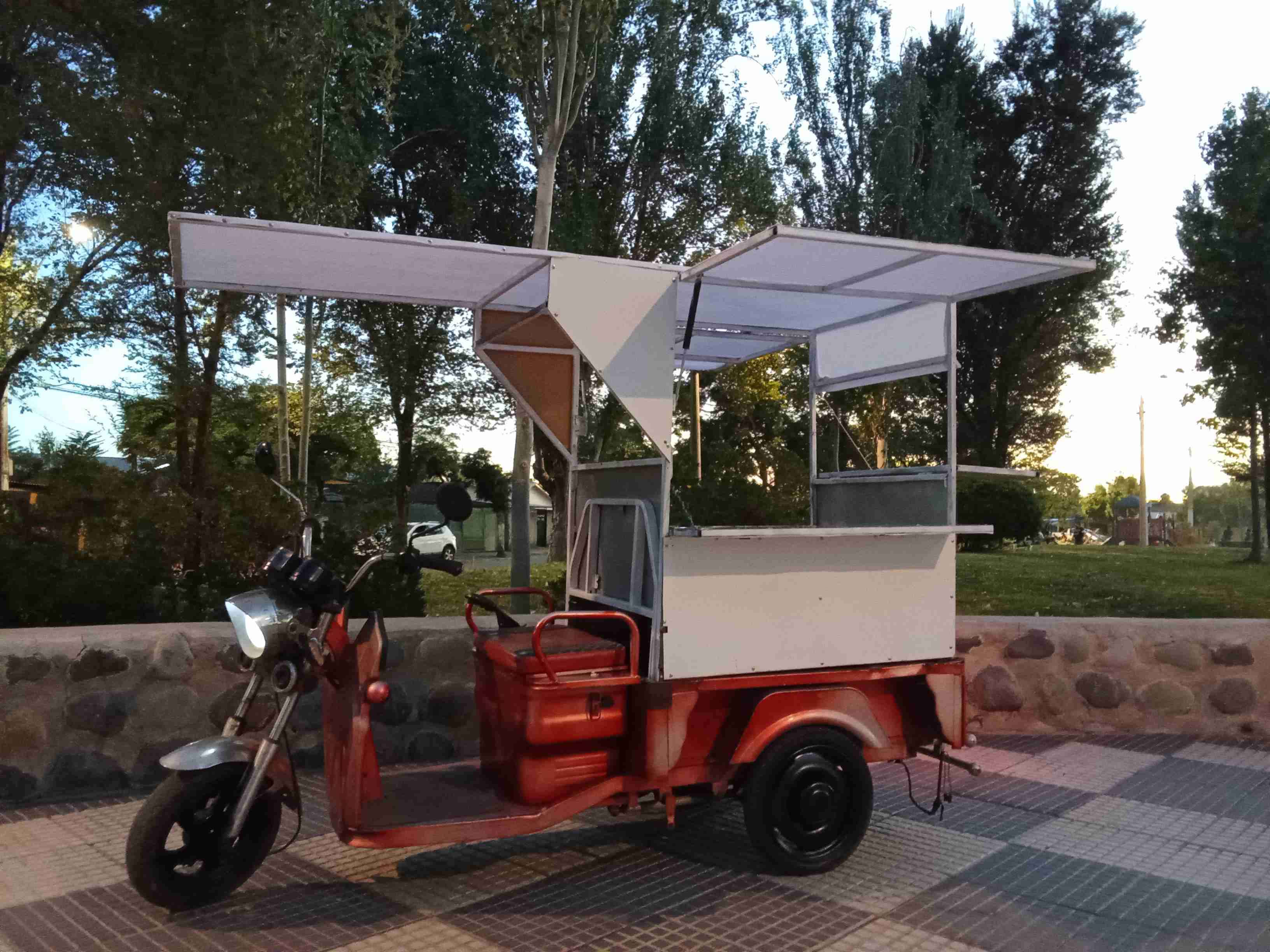 Moto carro de comida rápida - miniatura 4