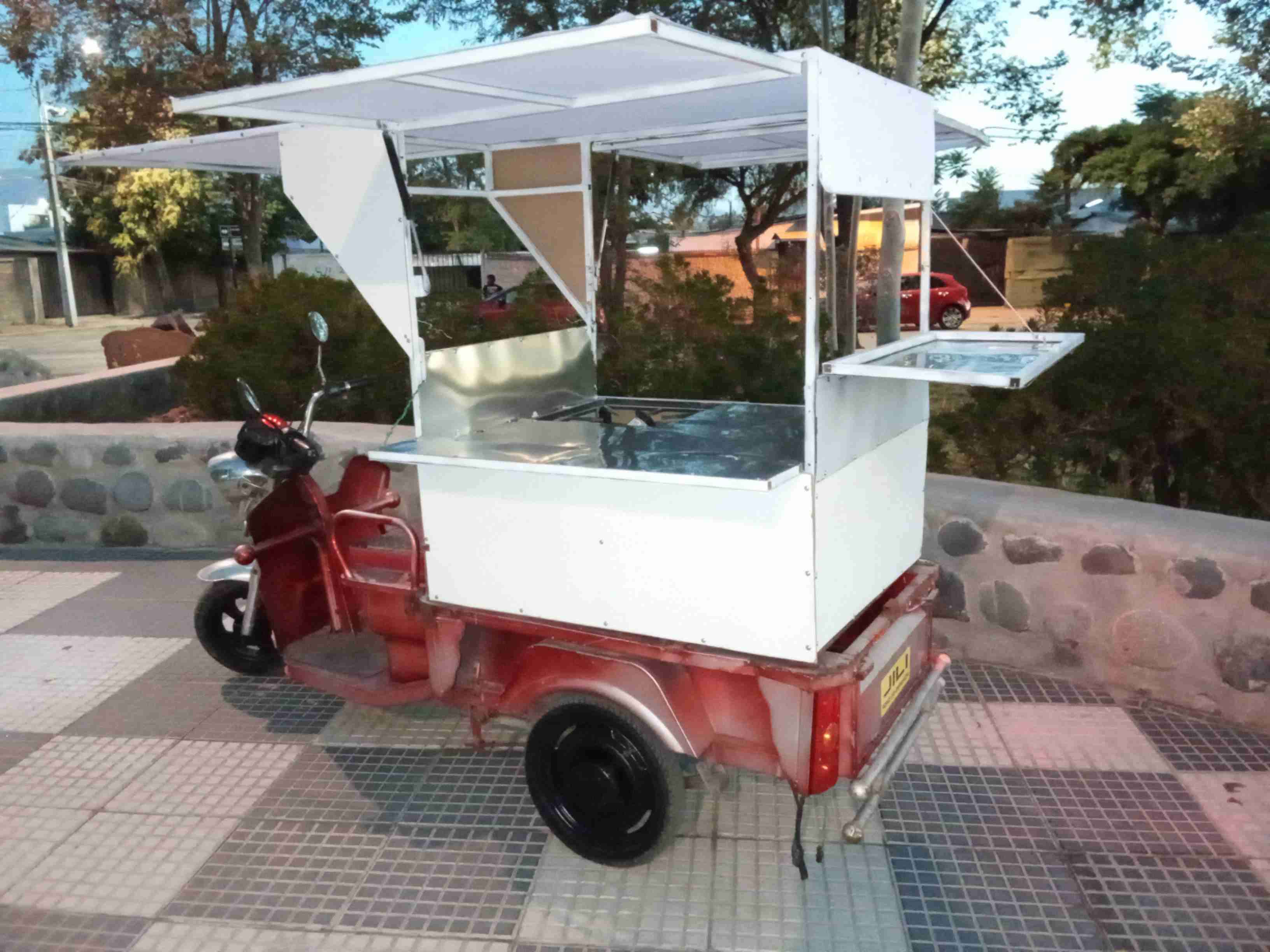 Moto carro de comida rápida - miniatura 5