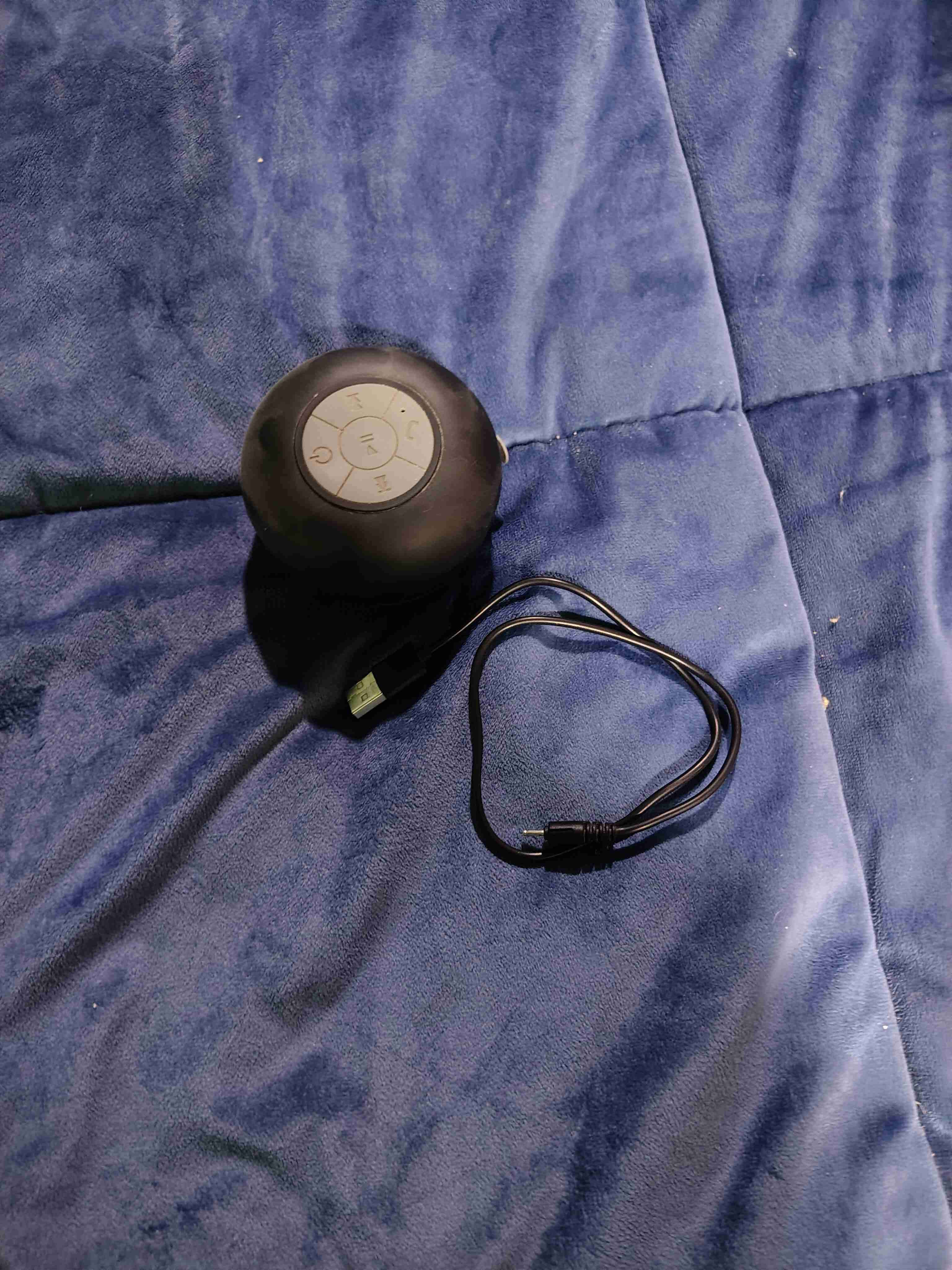 Altavoz Bluetooth portátil negro - miniatura 1