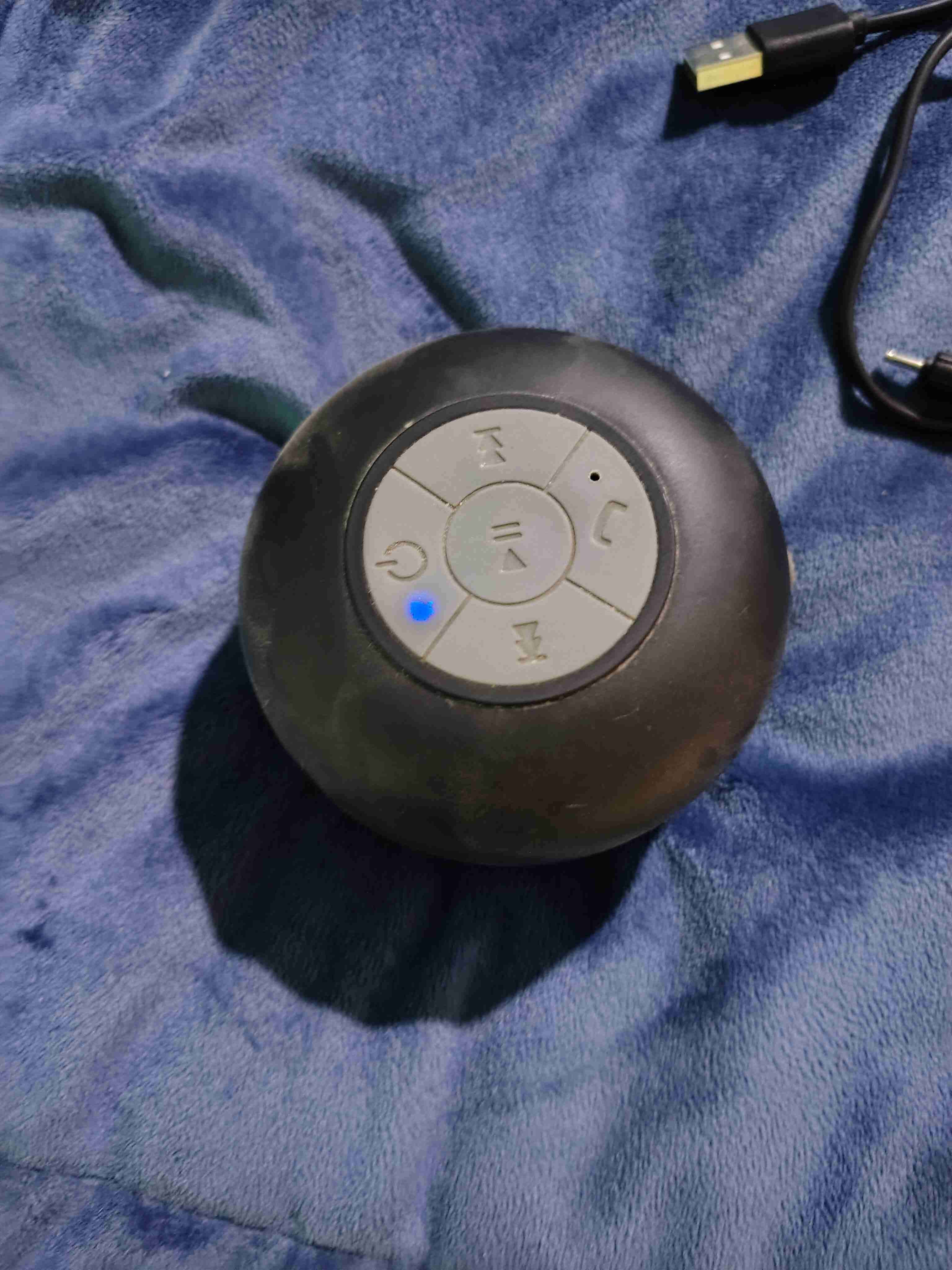 Altavoz Bluetooth portátil negro - miniatura 2