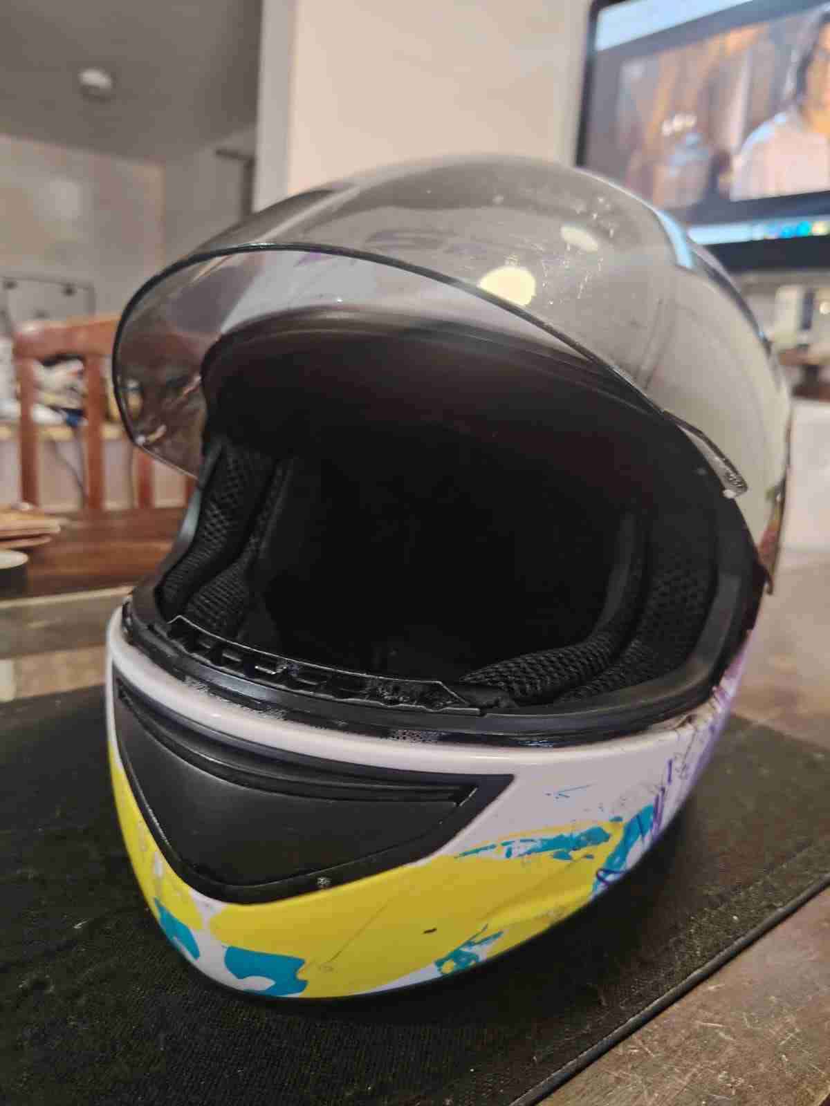 Casco de moto multicolor LS2