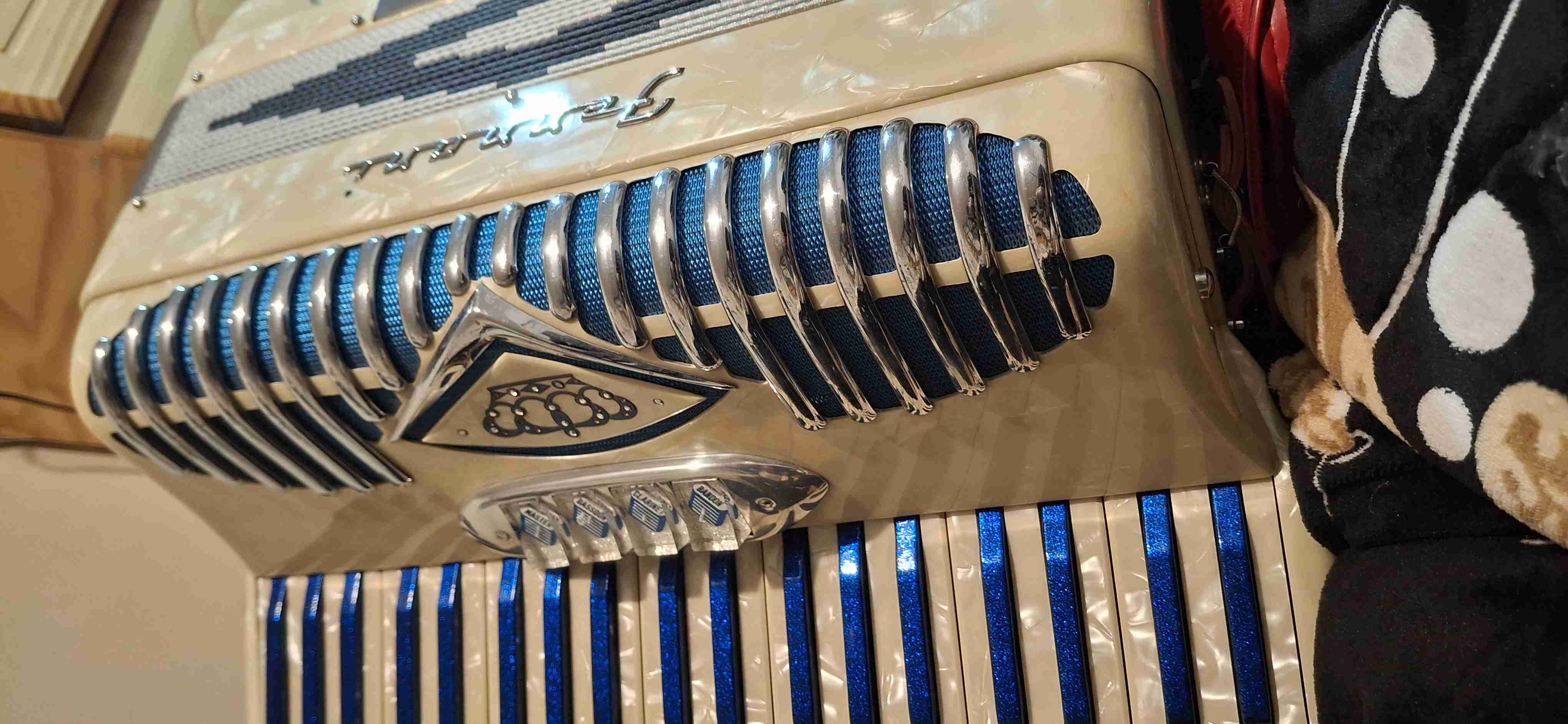 Acordeón Ferrari con diseño azul - miniatura 5