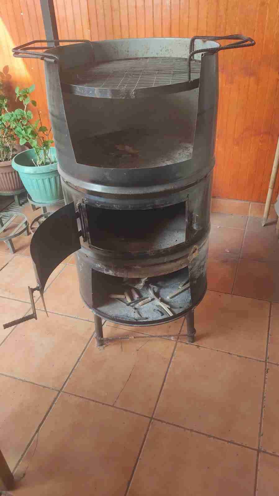 Parrilla de tambor metálico - 2