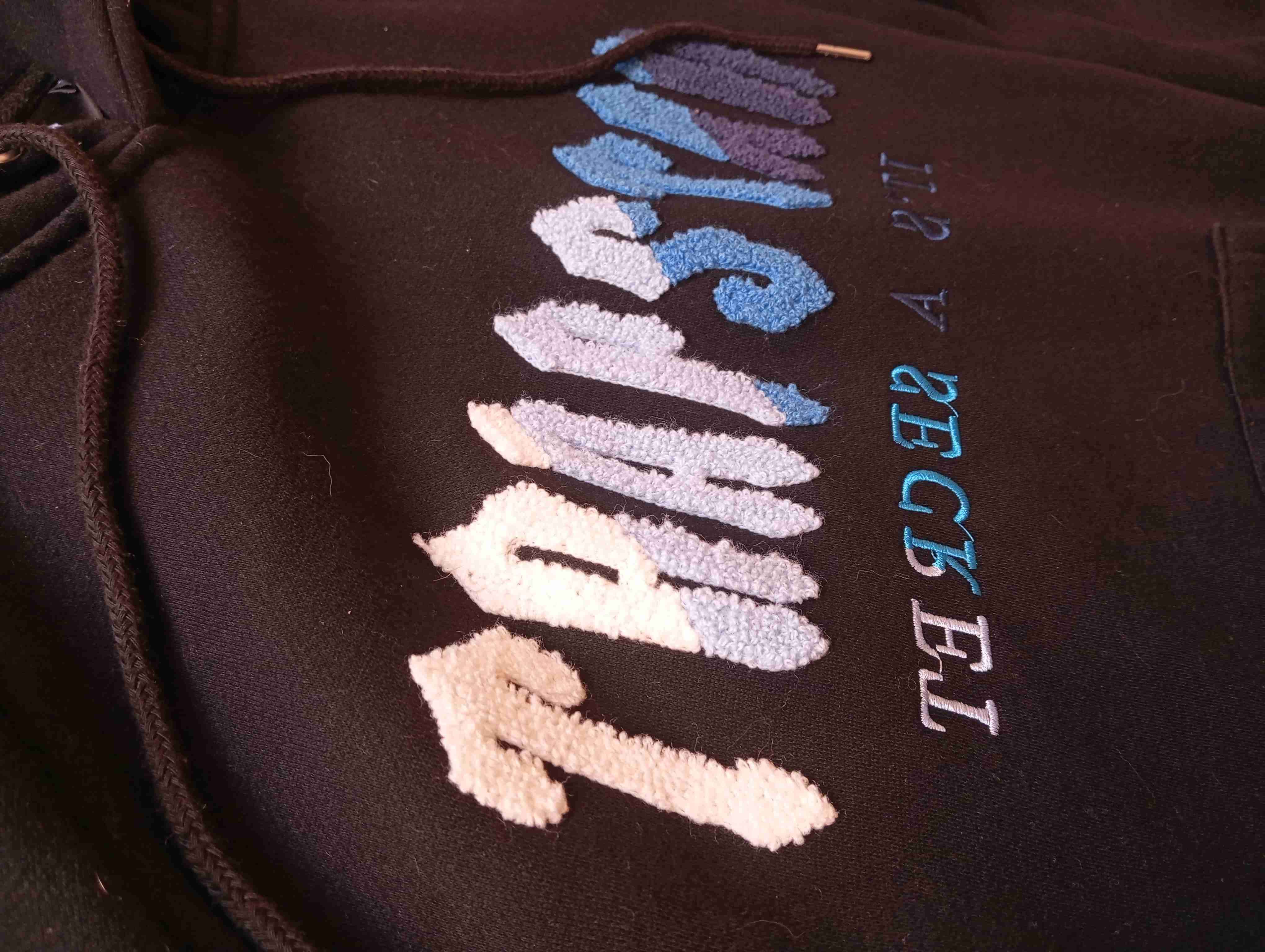 Polerón negro con capucha Trapstar - miniatura 3