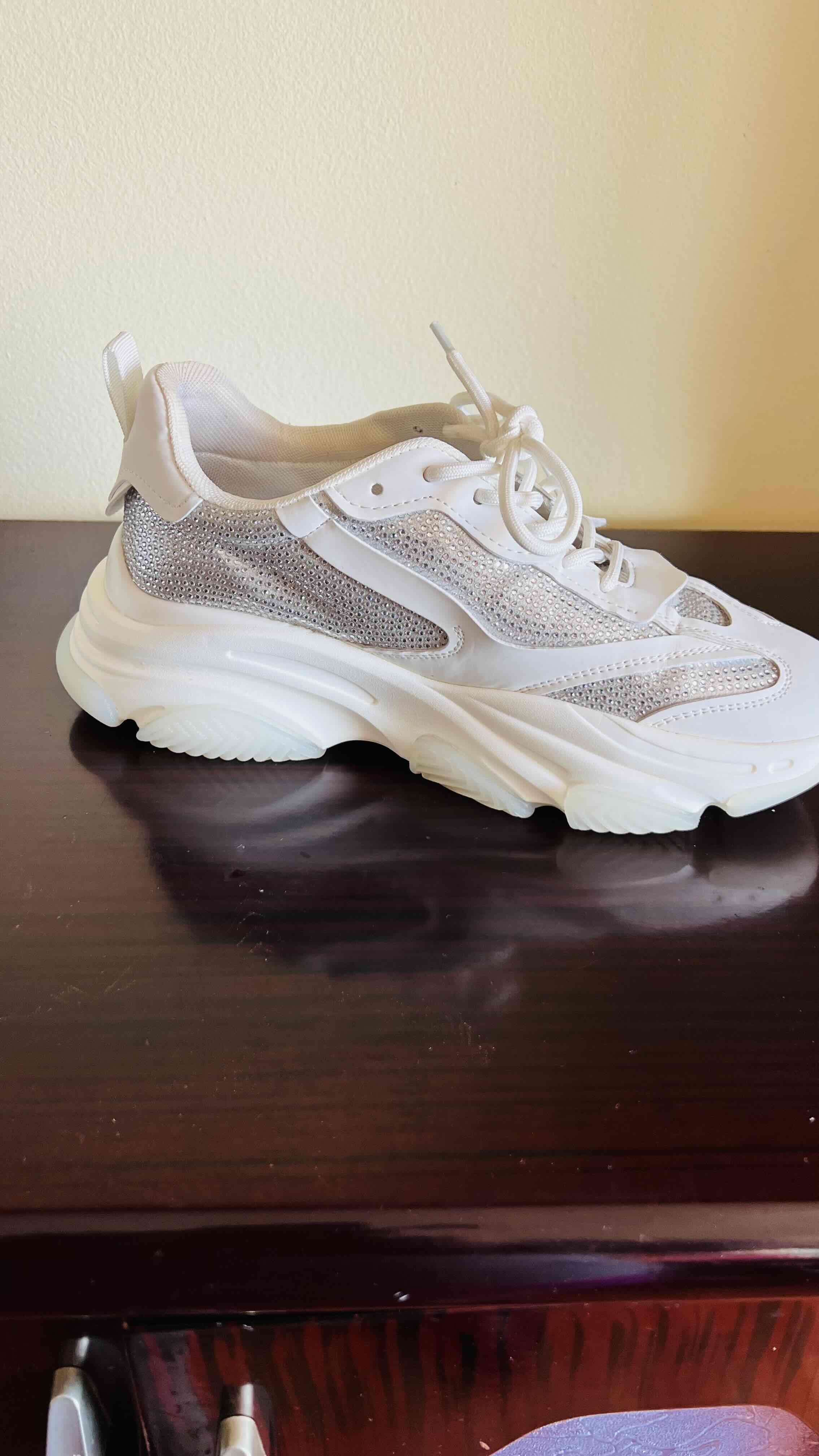 Zapatillas blancas Steve Madden - miniatura 3