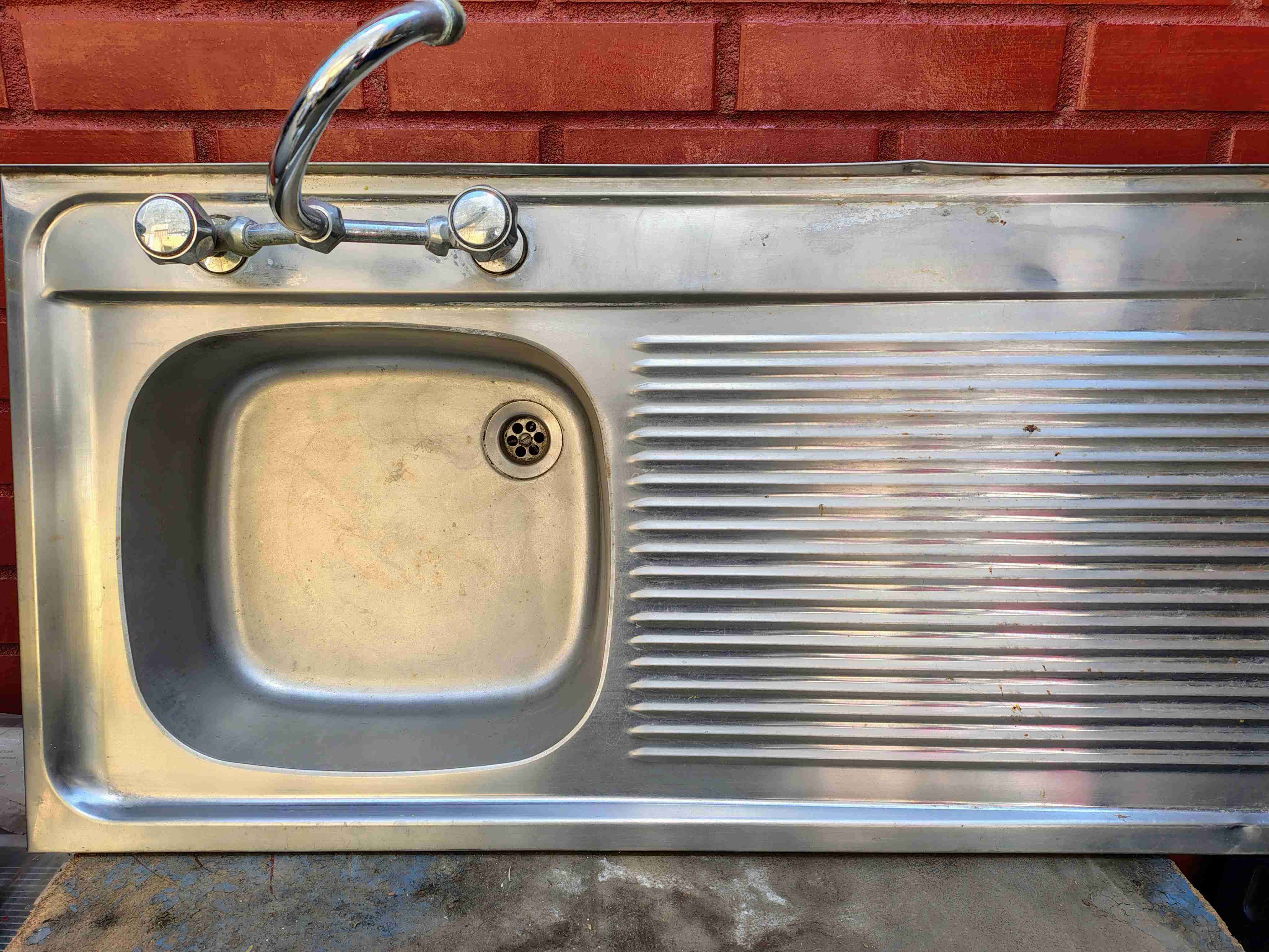 Lavaplatos de acero inoxidable