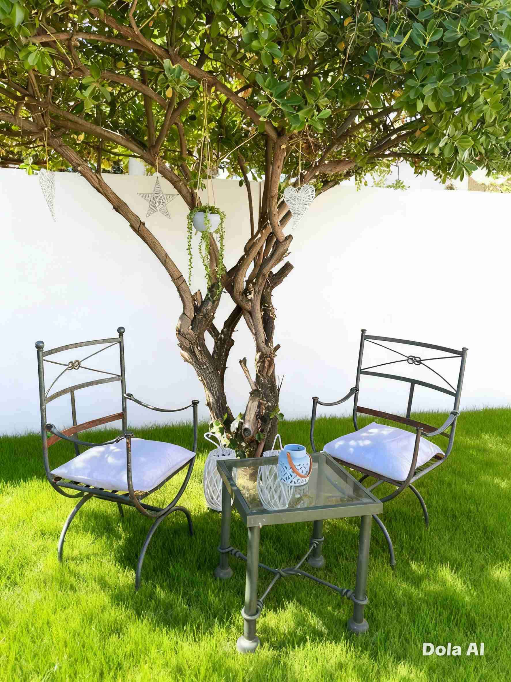 Juego de sillas y mesa de jardín - 2