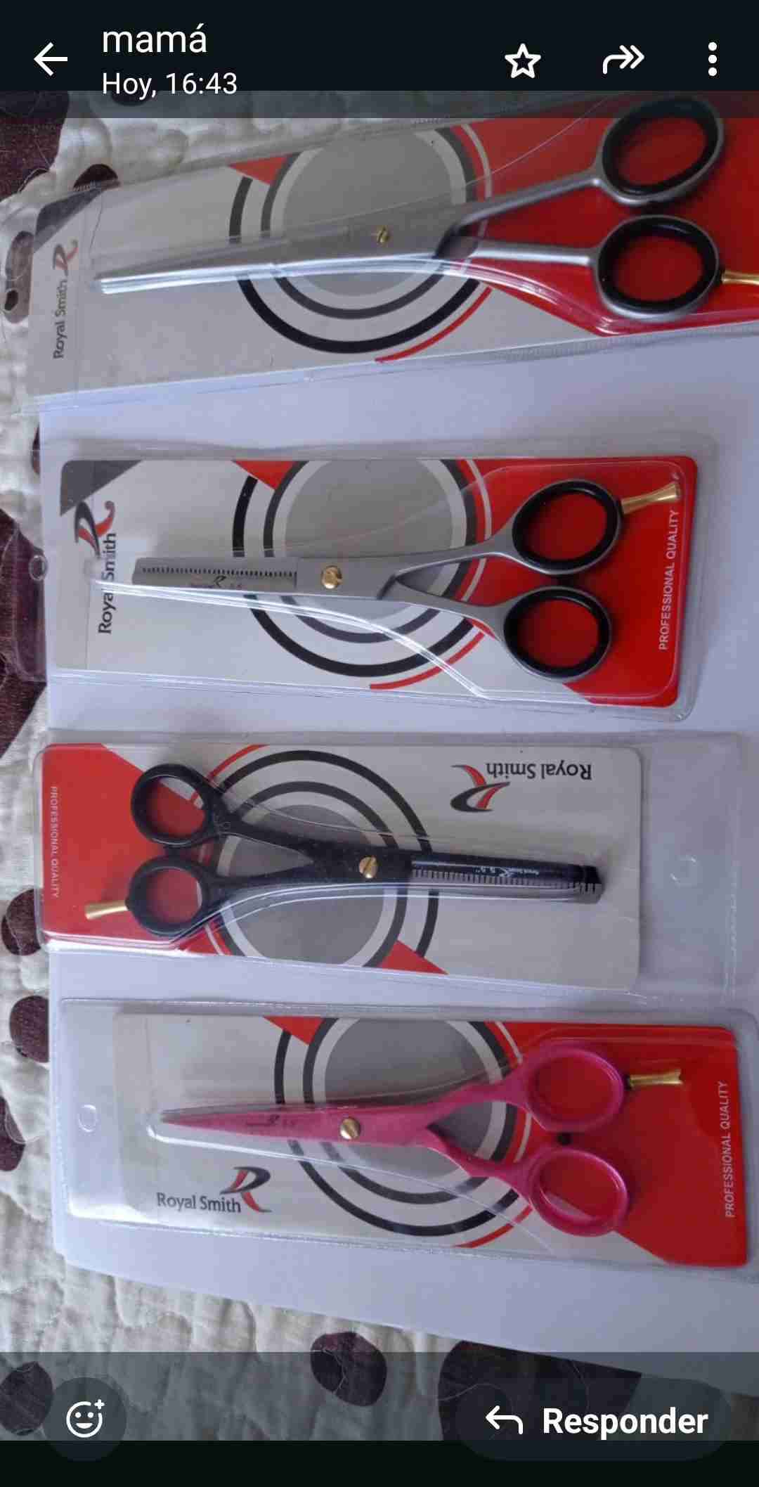 Tijeras de peluquería profesionales - miniatura 4