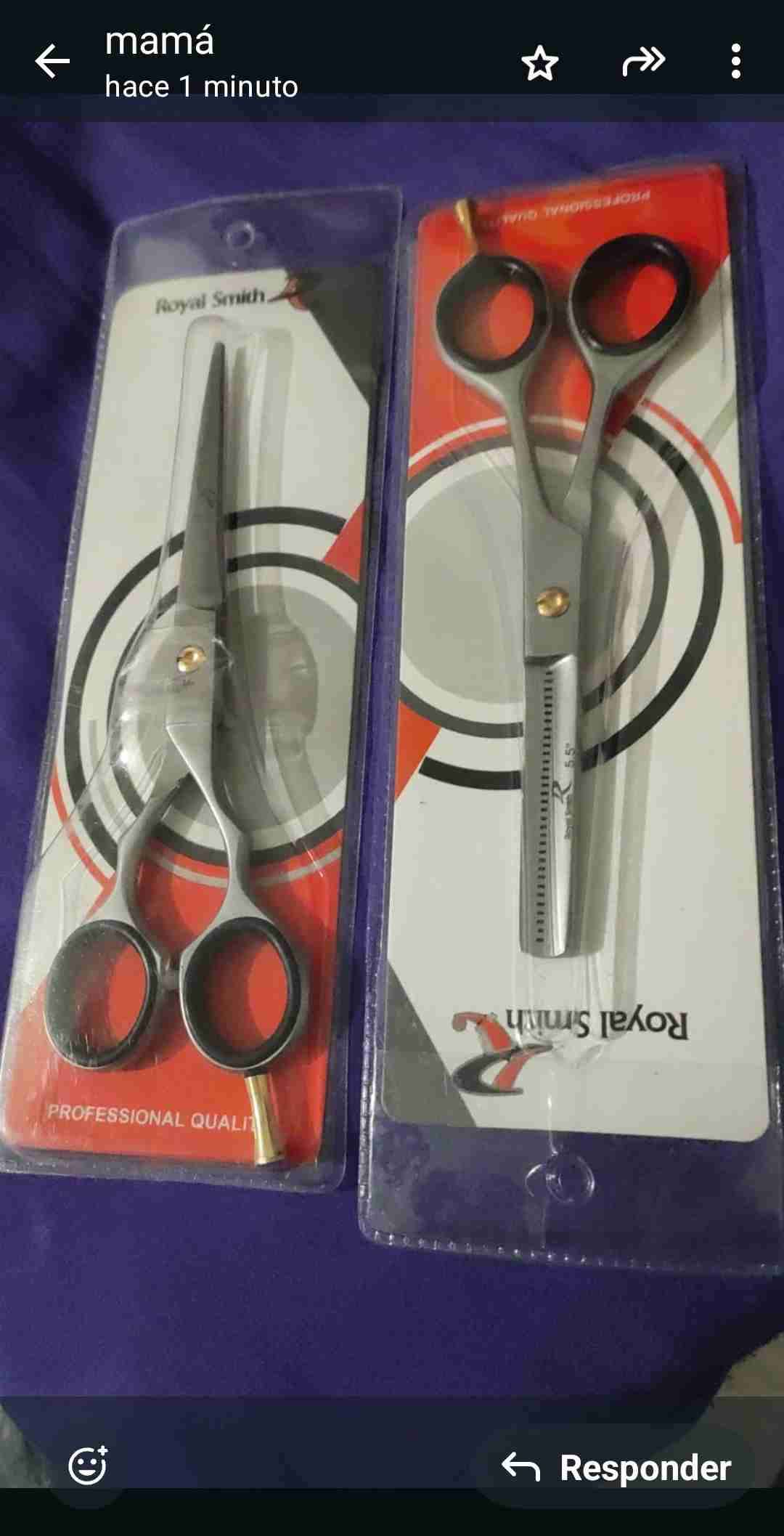 Tijeras de peluquería profesionales - miniatura 5