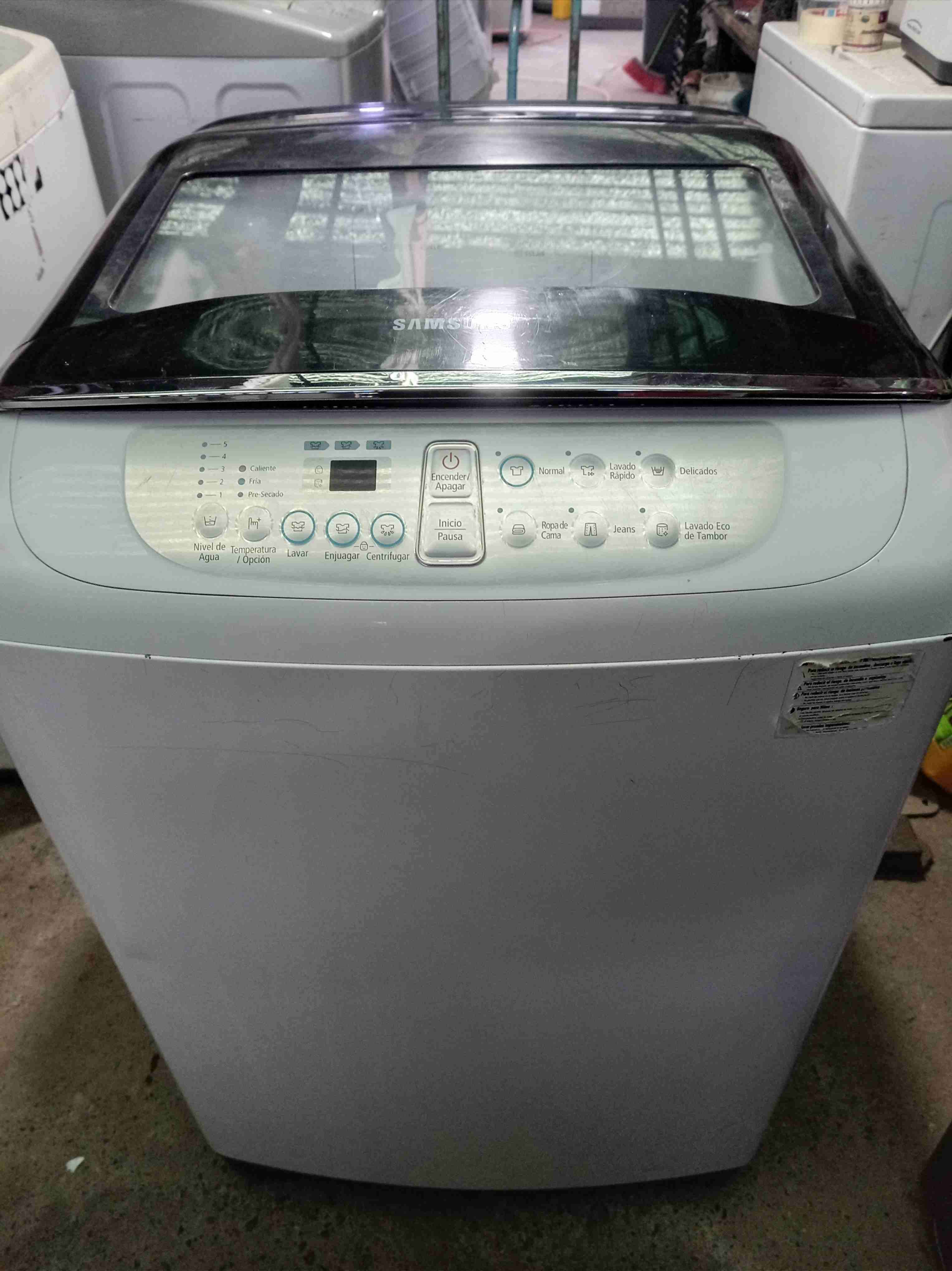 Lavadora Samsung carga superior de 14 kilos