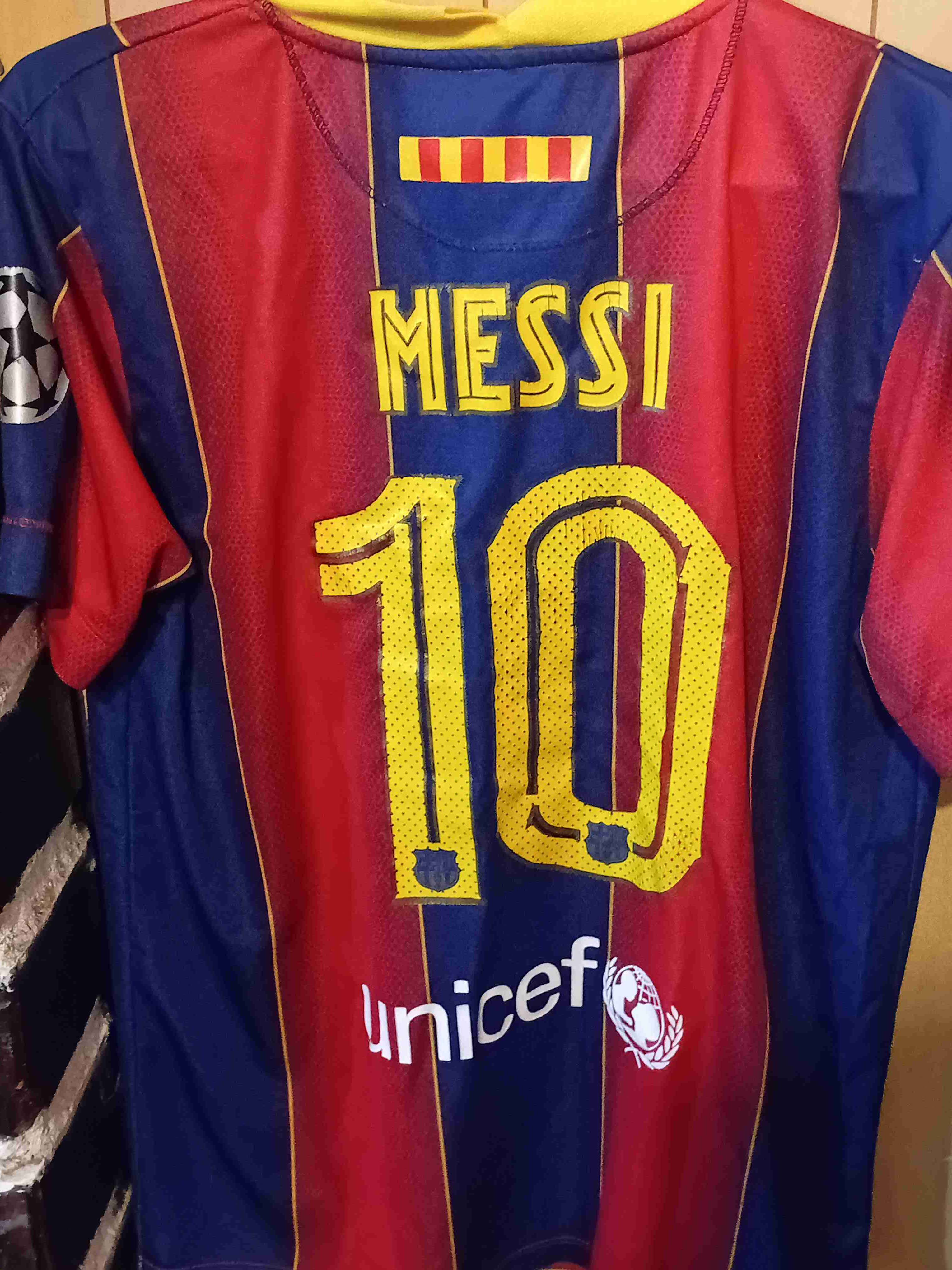 Camiseta Barcelona 2021 MESSI #10 - 2