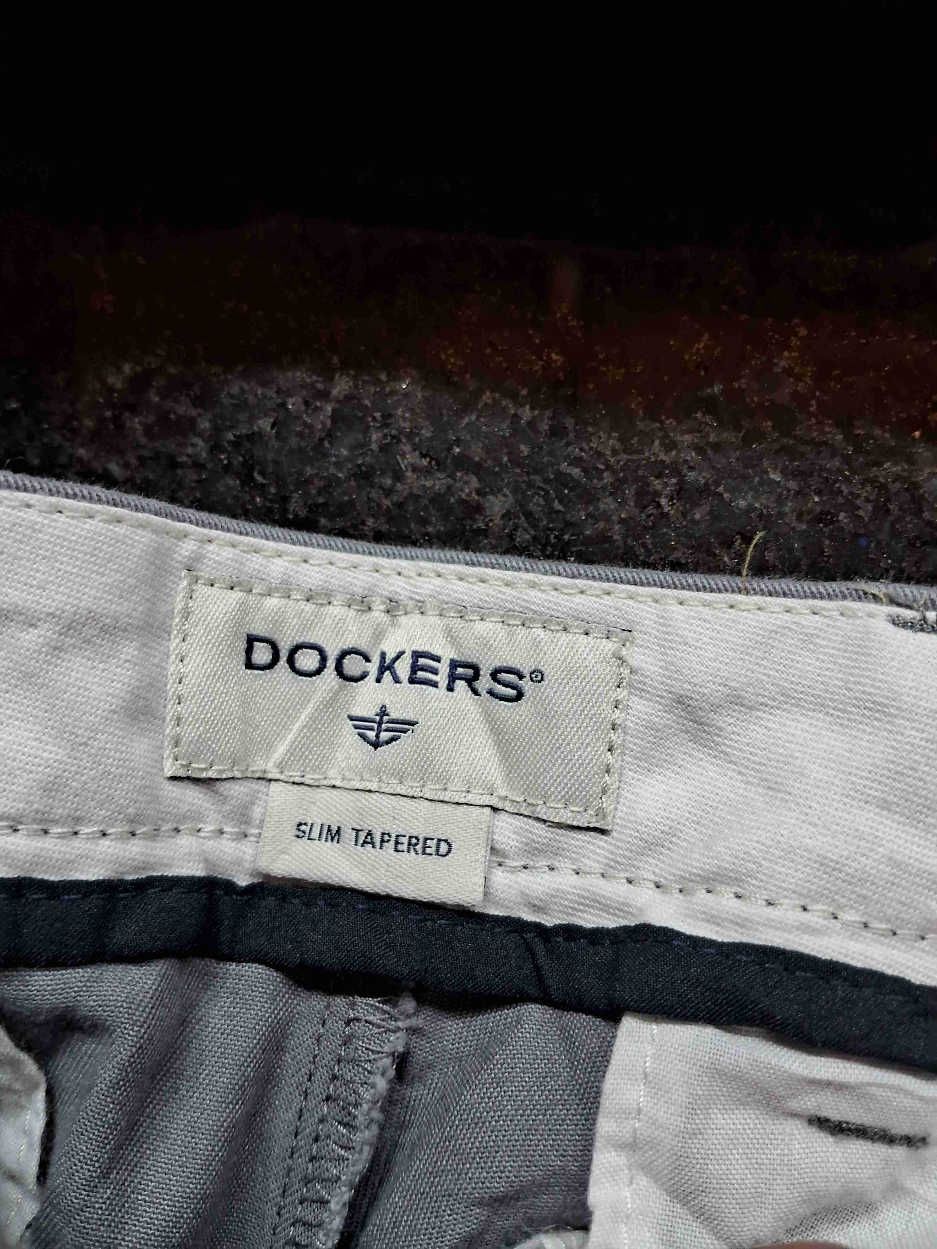 Pantalón beige con cierre - miniatura 5