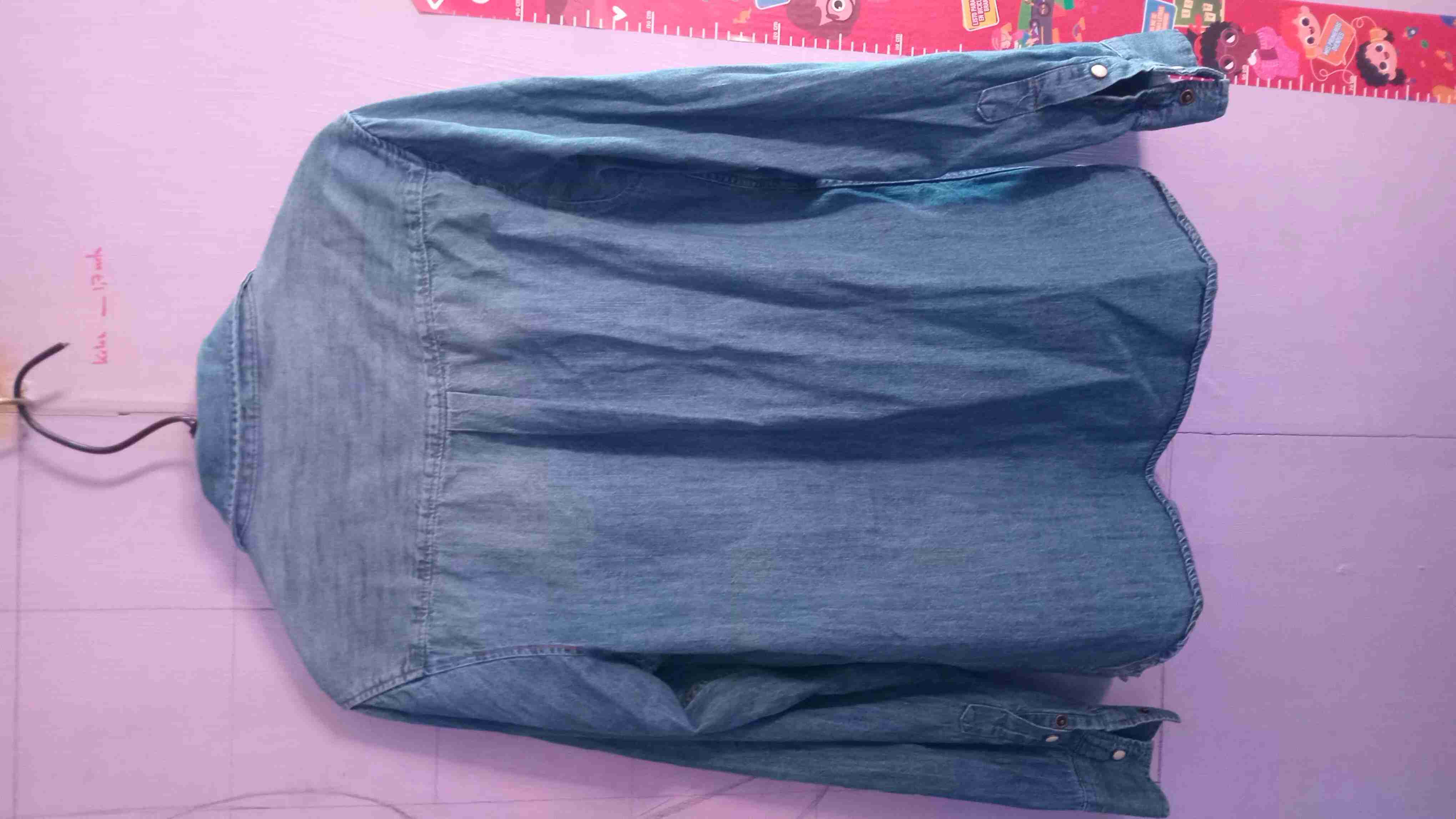 Camisa estampada beige manga corta - miniatura 5