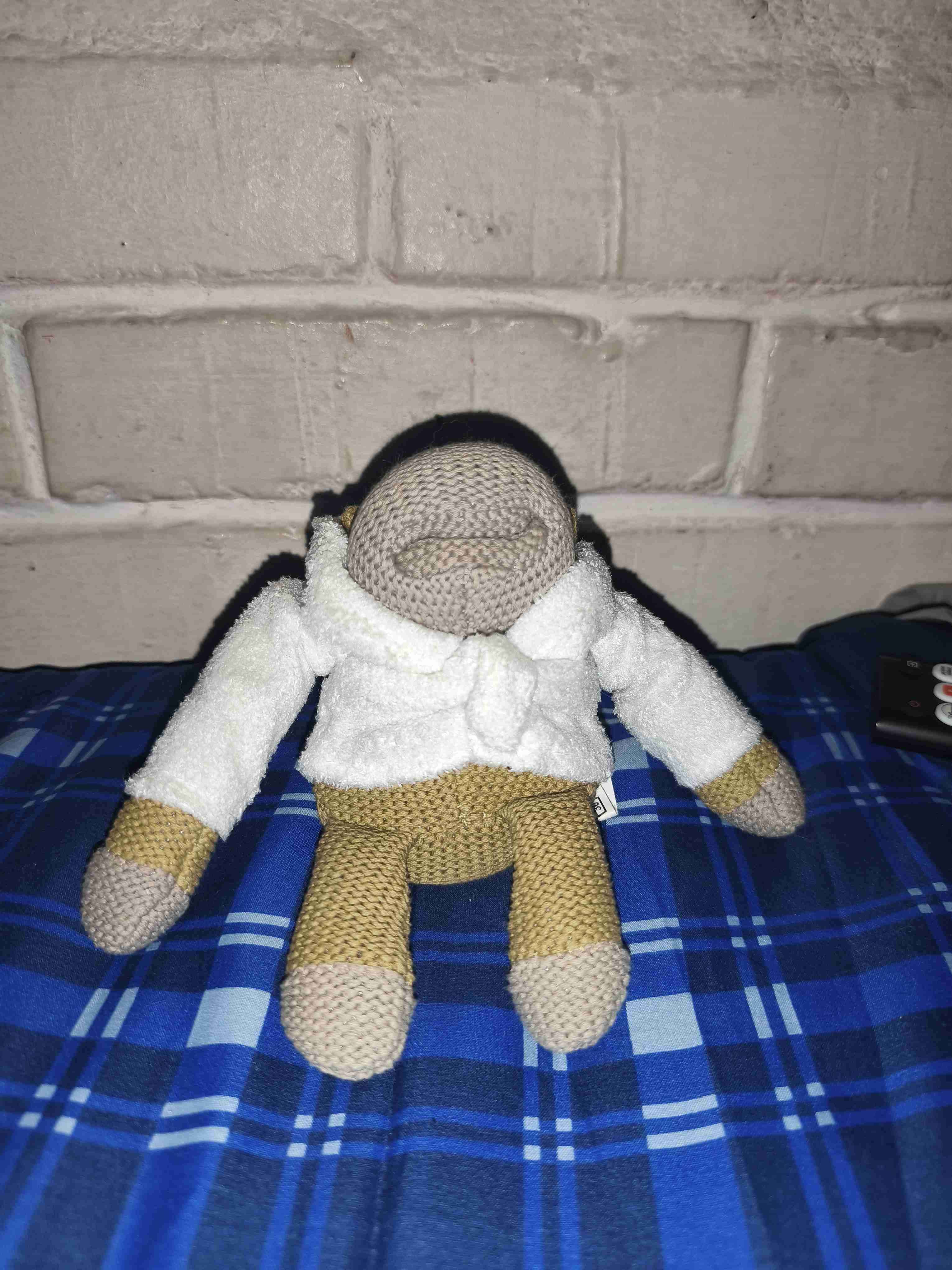 Peluche mono de punto